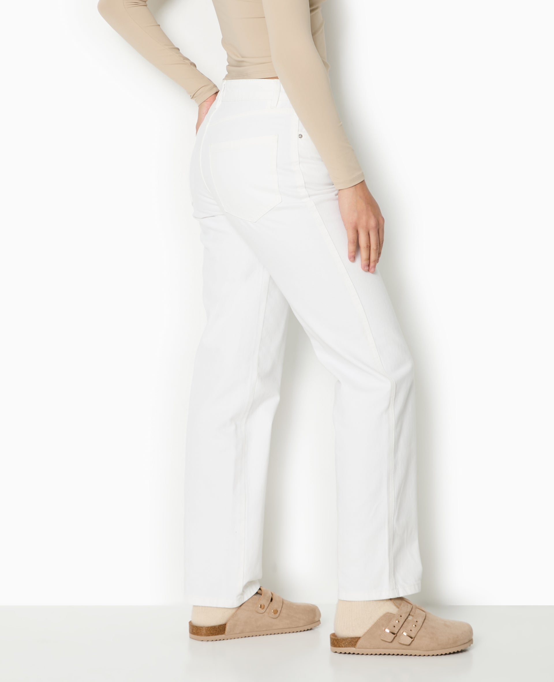 Jean droit taille regular