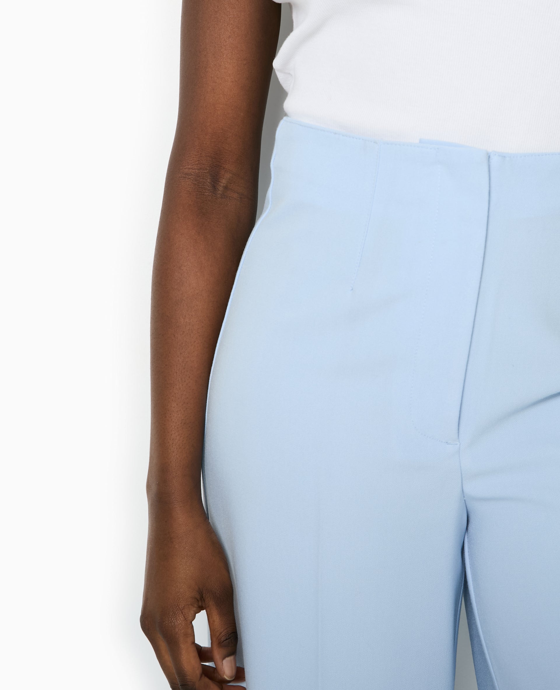 Pantalon large avec pinces