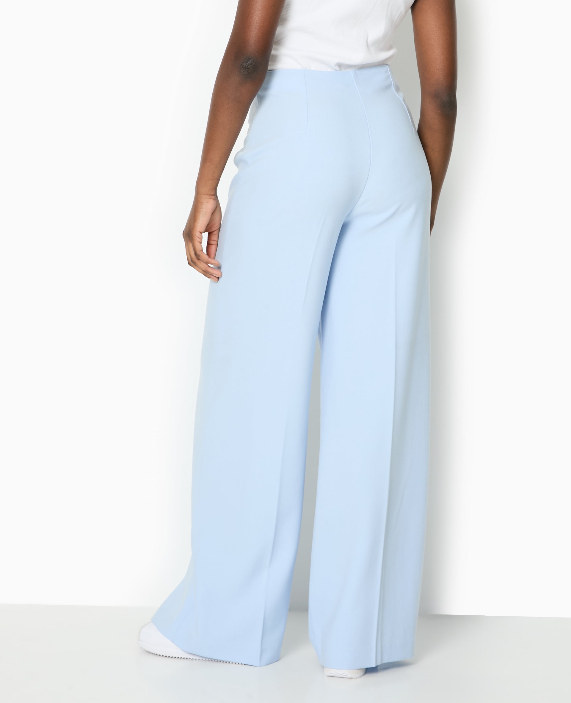 Pantalon large avec pinces