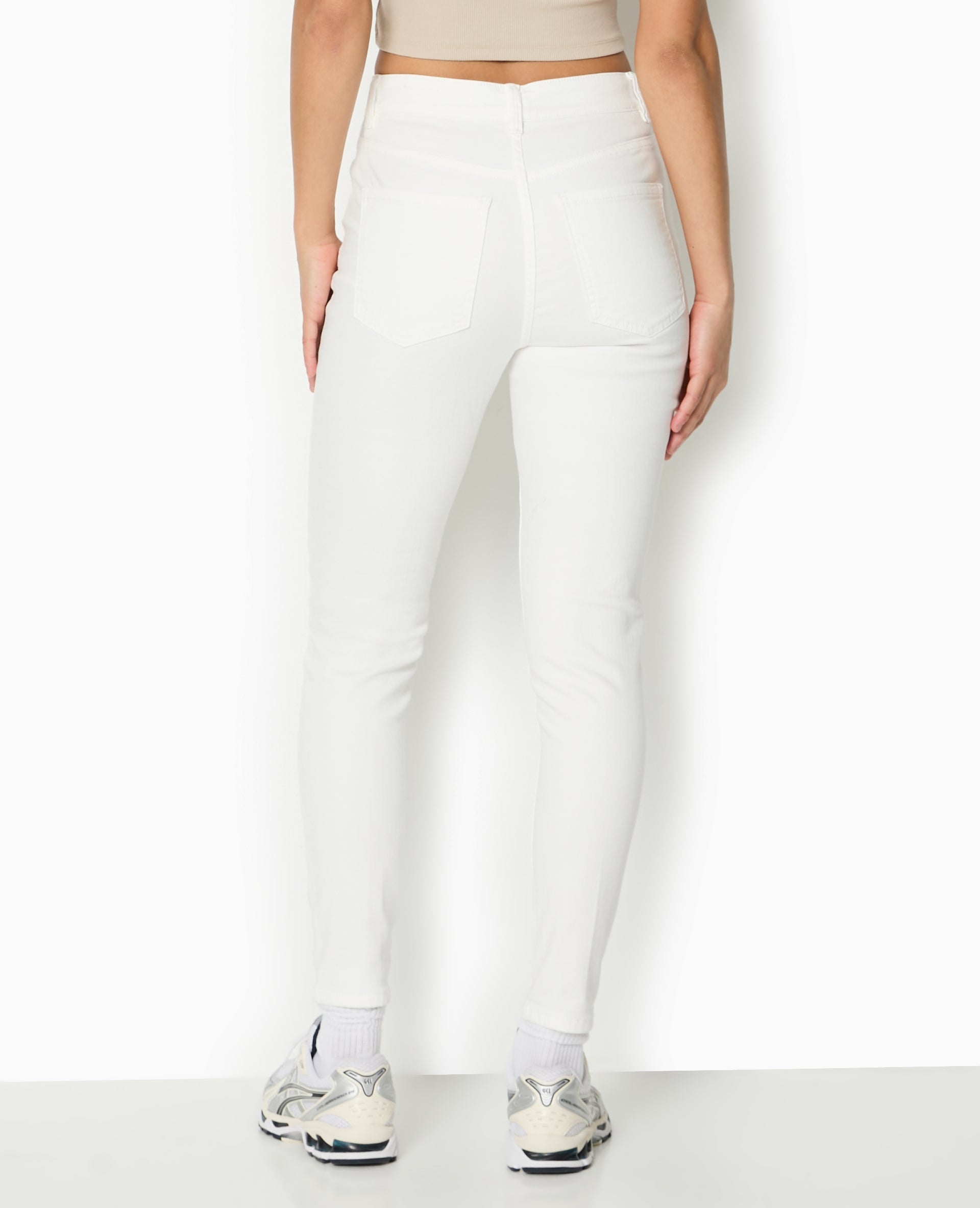 Jean skinny taille haute
