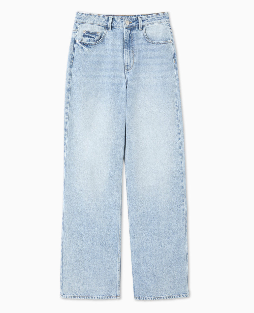 Jean wide taille haute