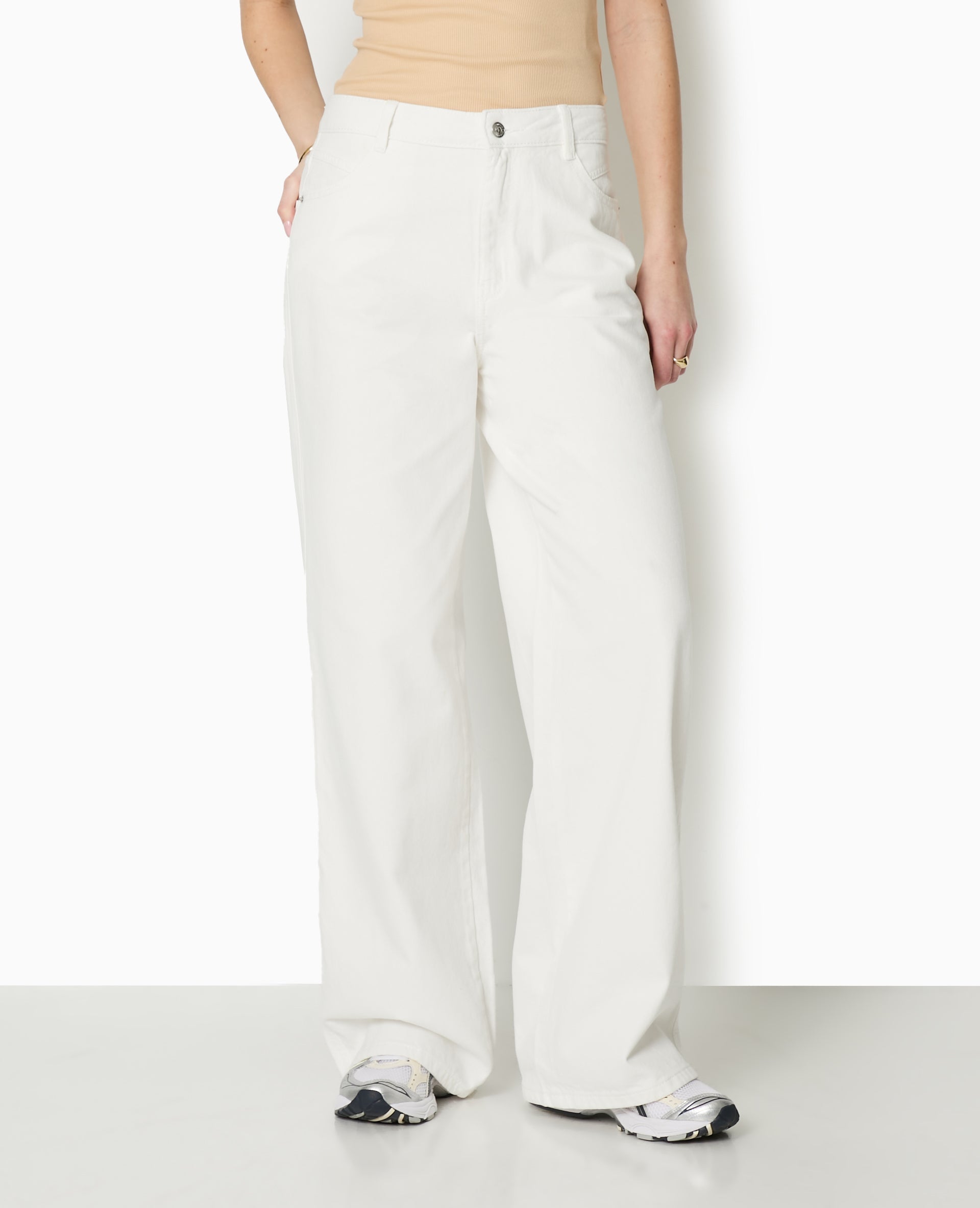 Jean baggy taille basse