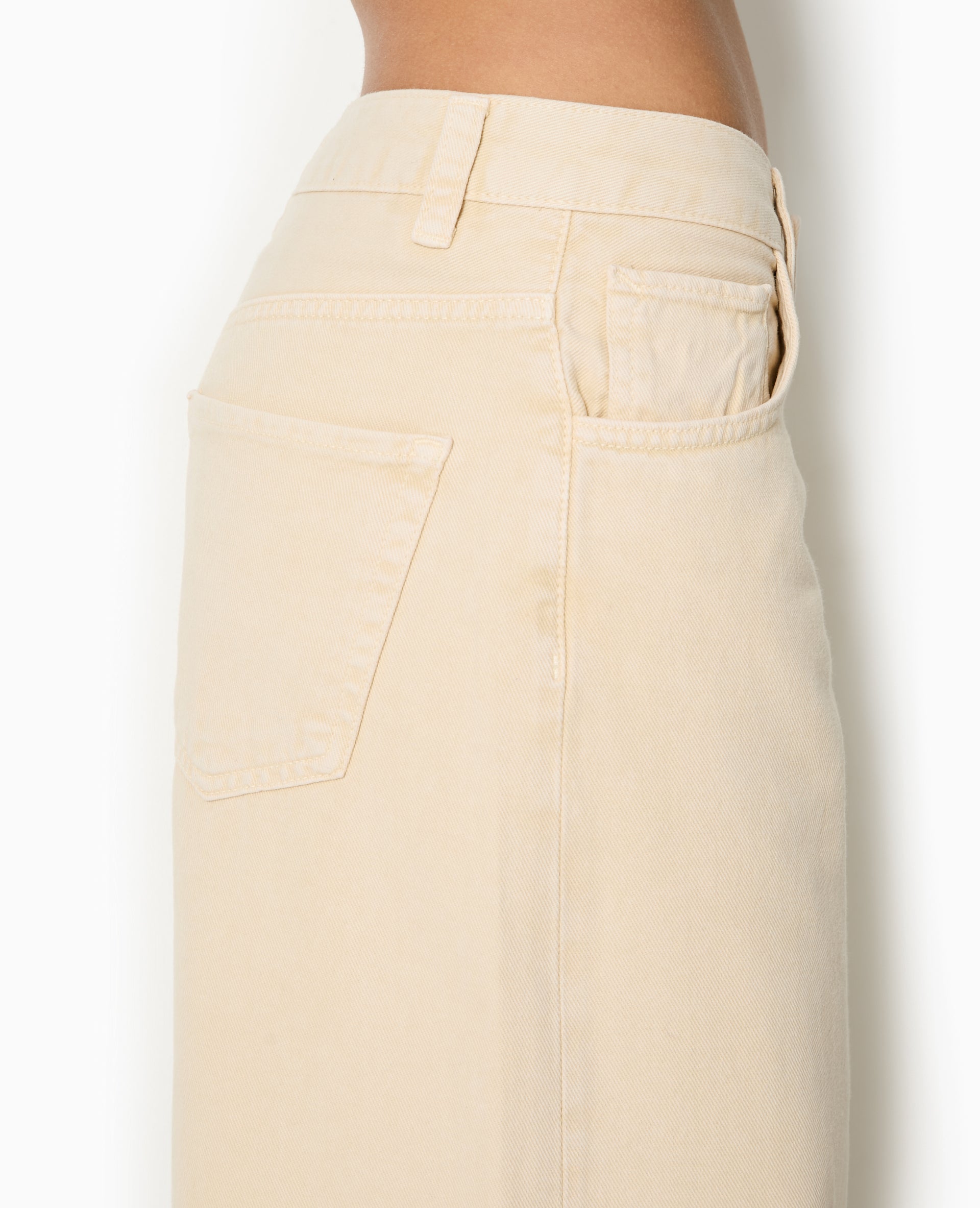 Jean wide extra large taille basse