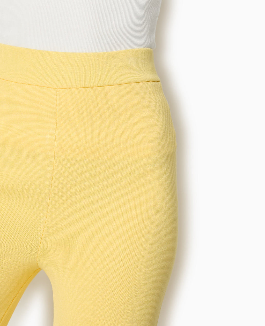 Pantalon droit en tricot