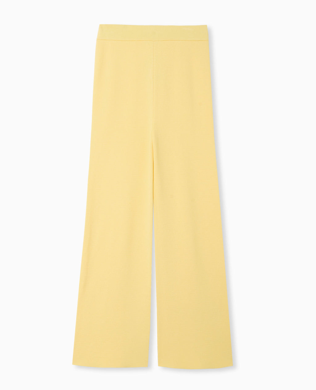 Pantalon droit en tricot