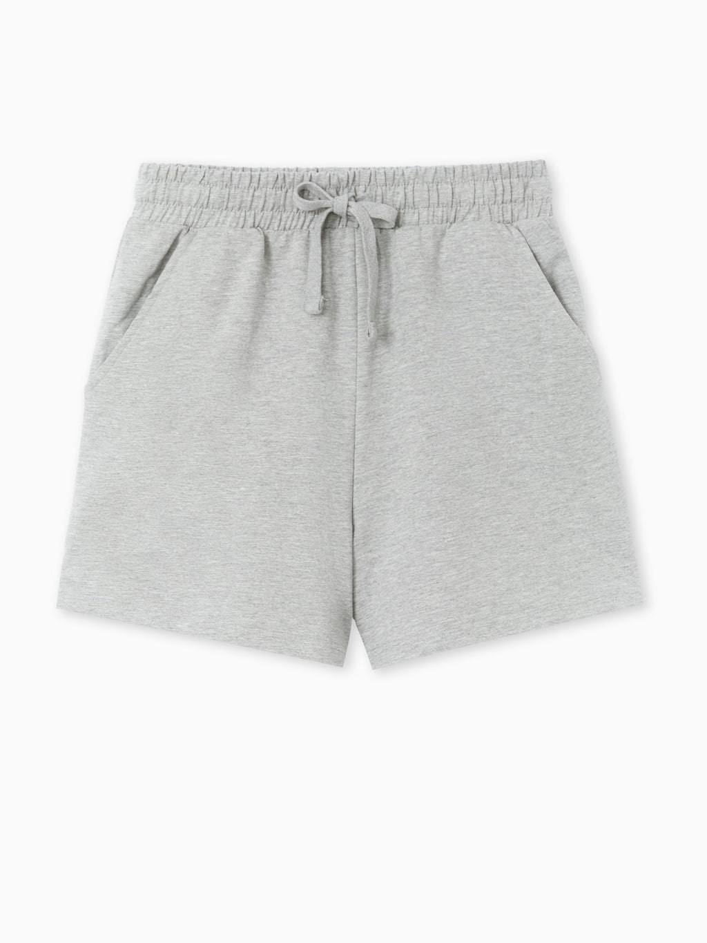 Short en molleton taille élastiquée
