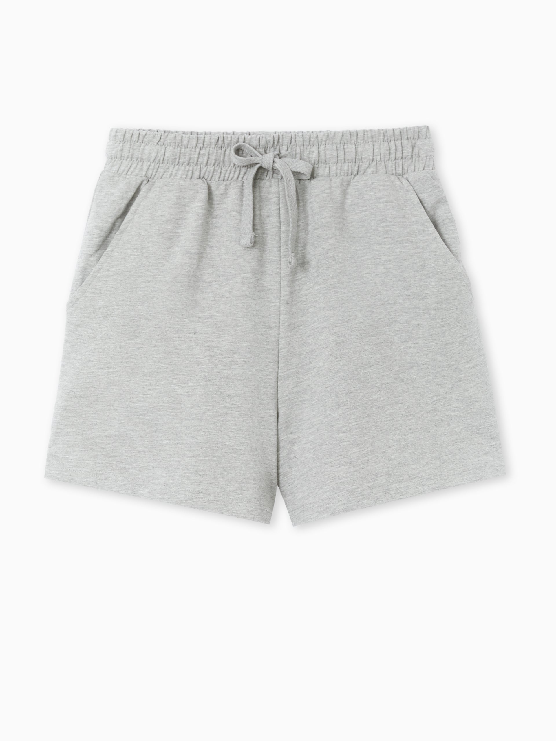 Short en molleton taille élastiquée