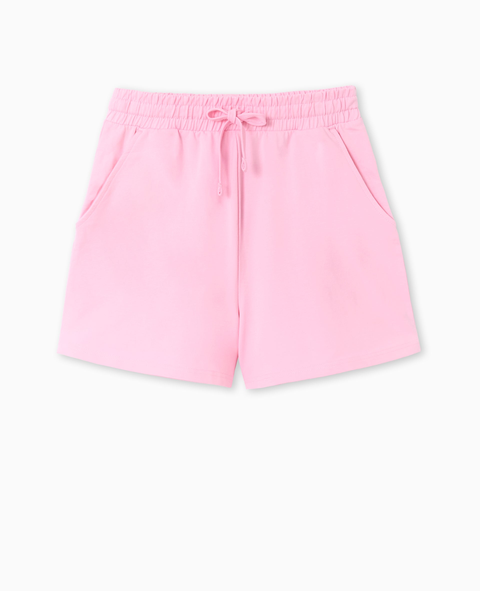 Short en molleton taille élastiquée