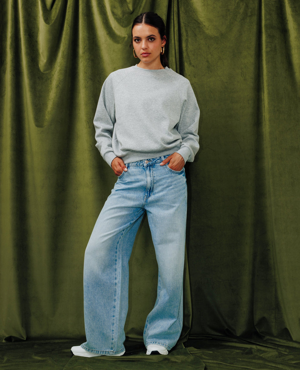 J99-3 / Jean baggy taille basse