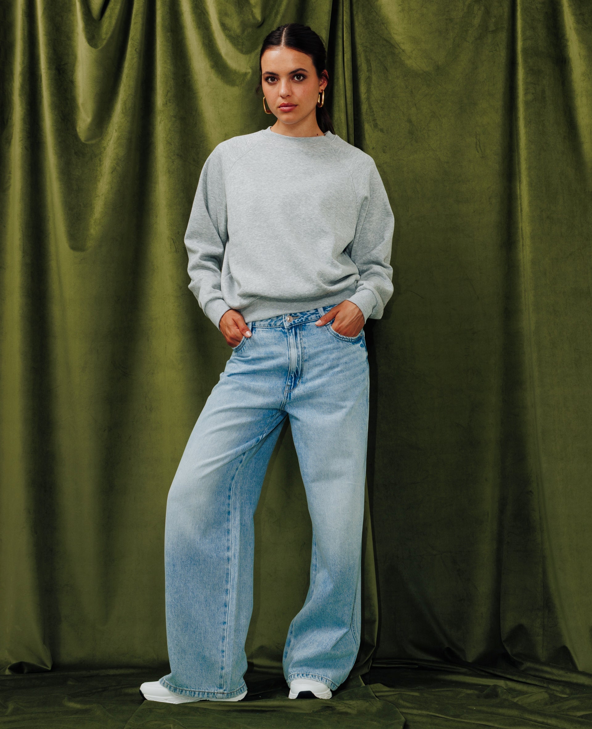 J99-3 / Jean baggy taille basse