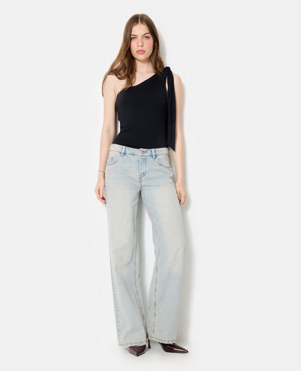 J71-3 / Jean wide taille basse