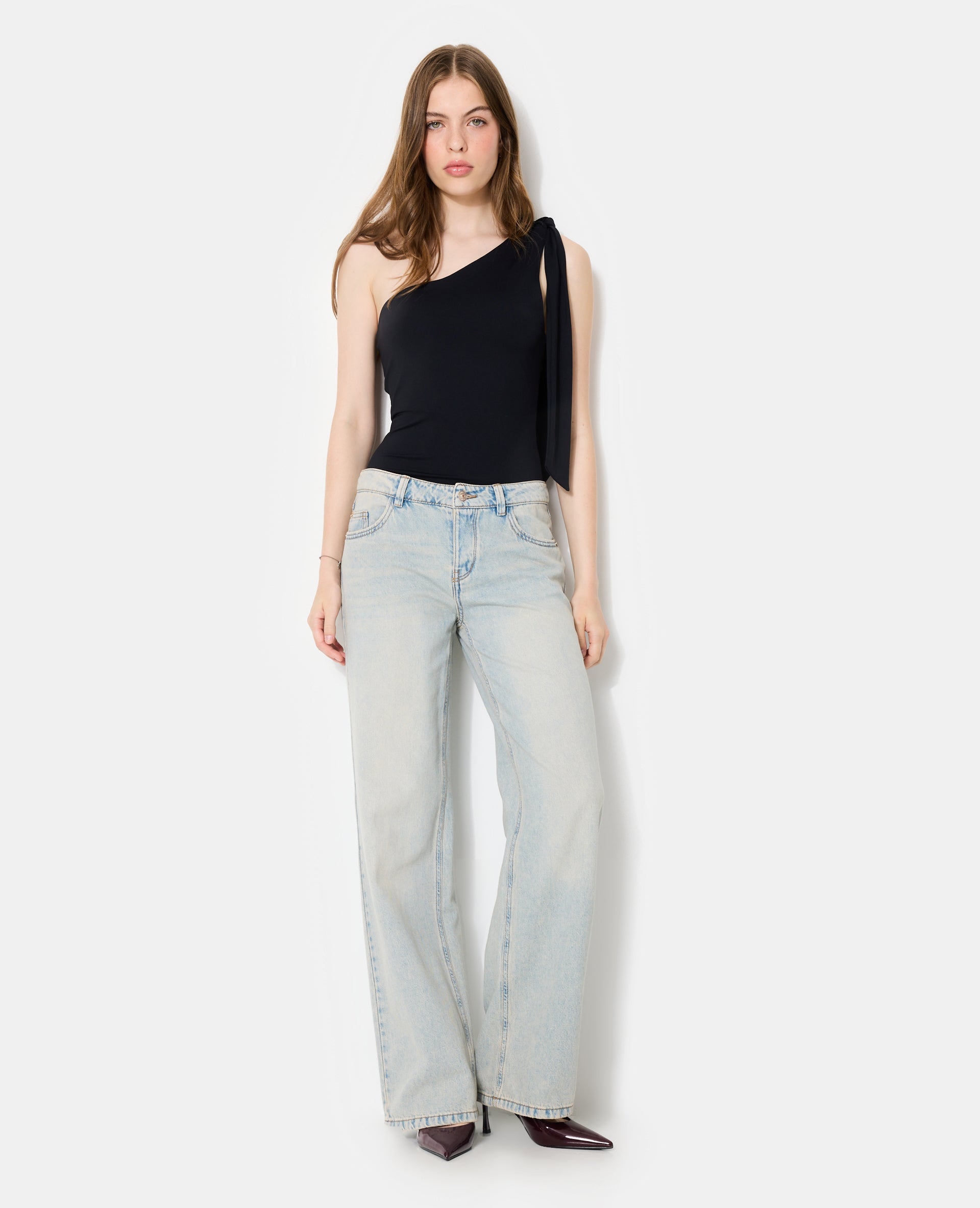 J71-3 / Jean wide taille basse