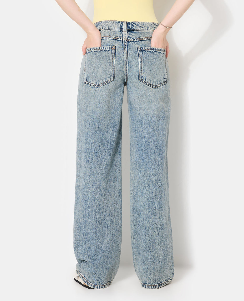 J71-3 / Jean wide taille basse