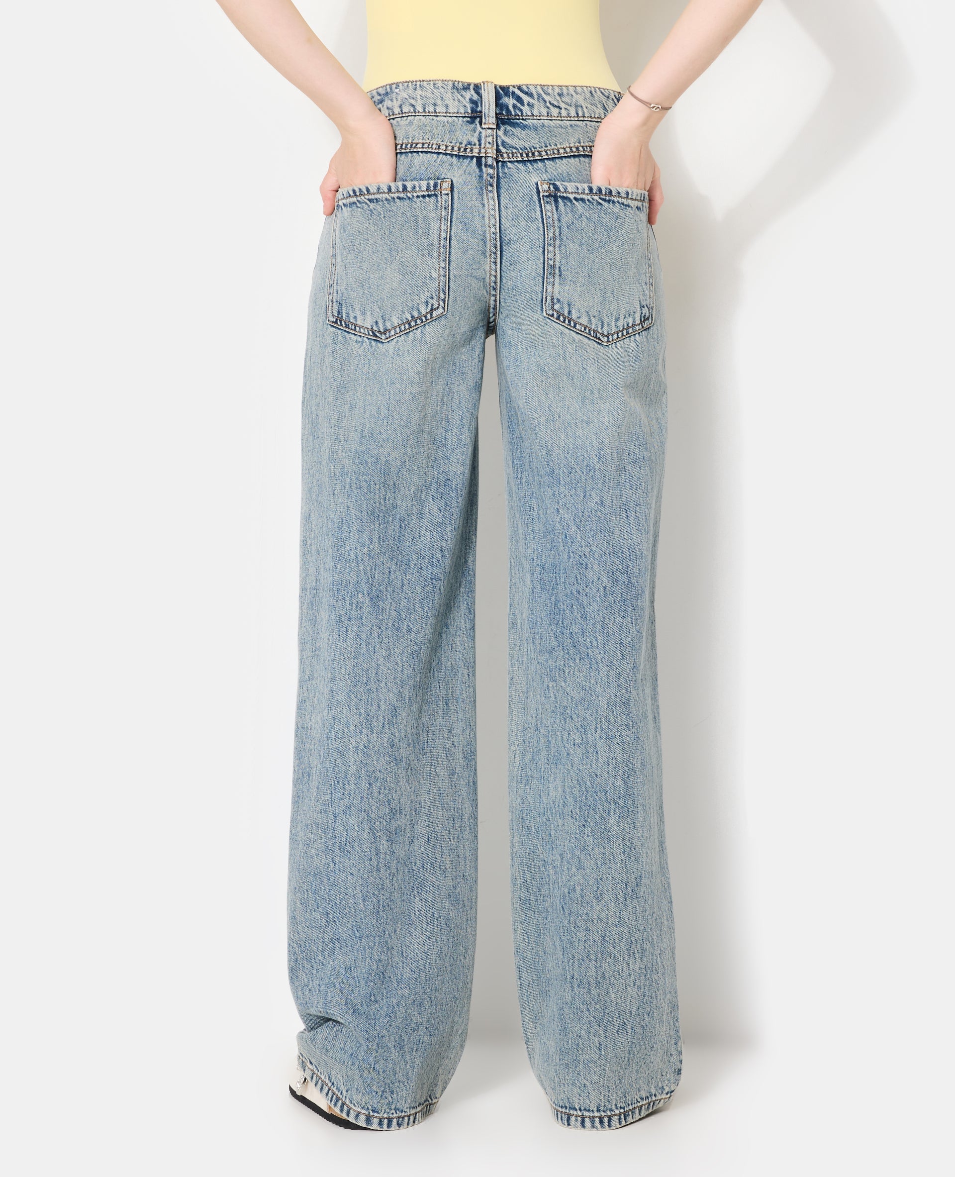 J71-3 / Jean wide taille basse