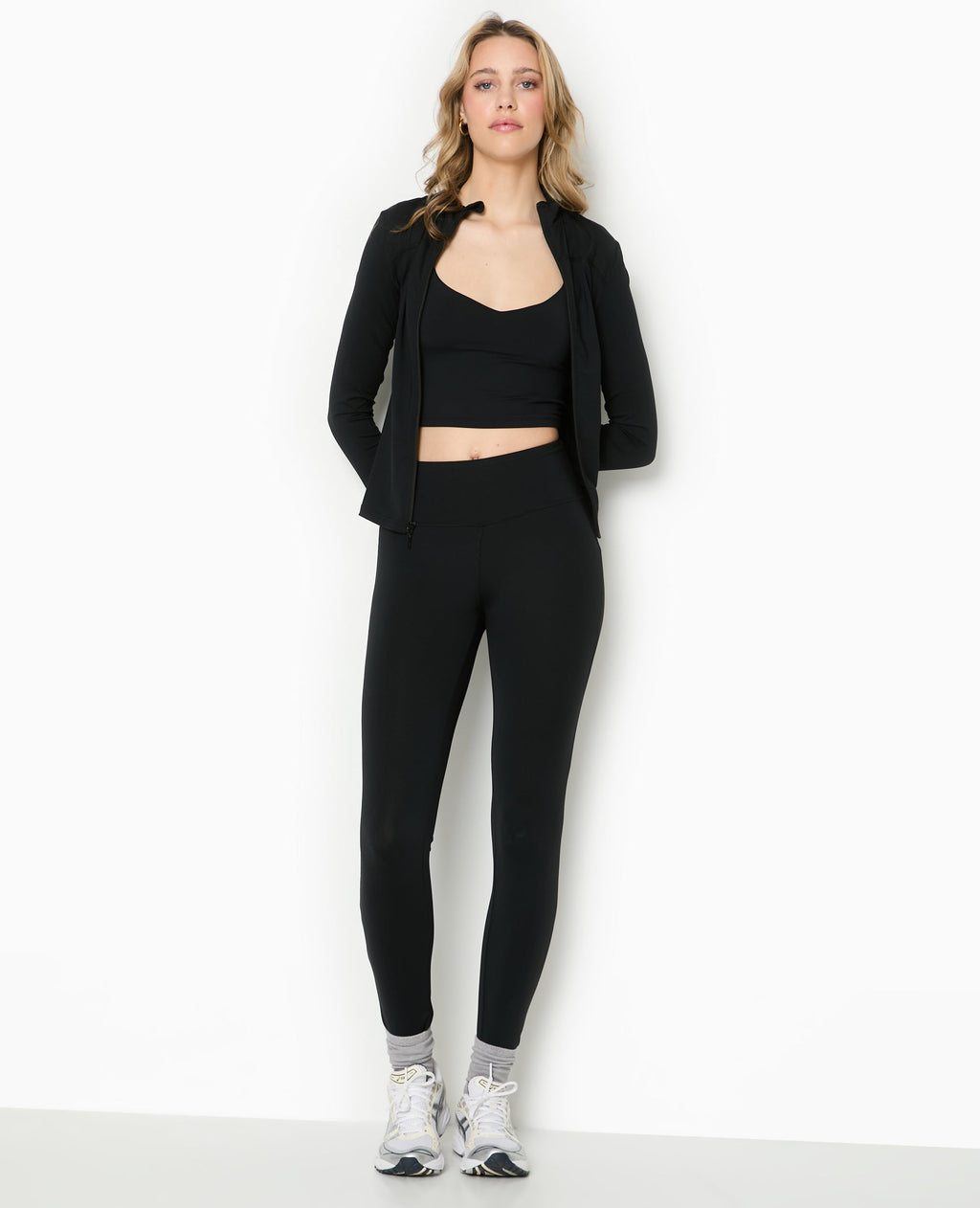 Legging en maille extensible et sculptante