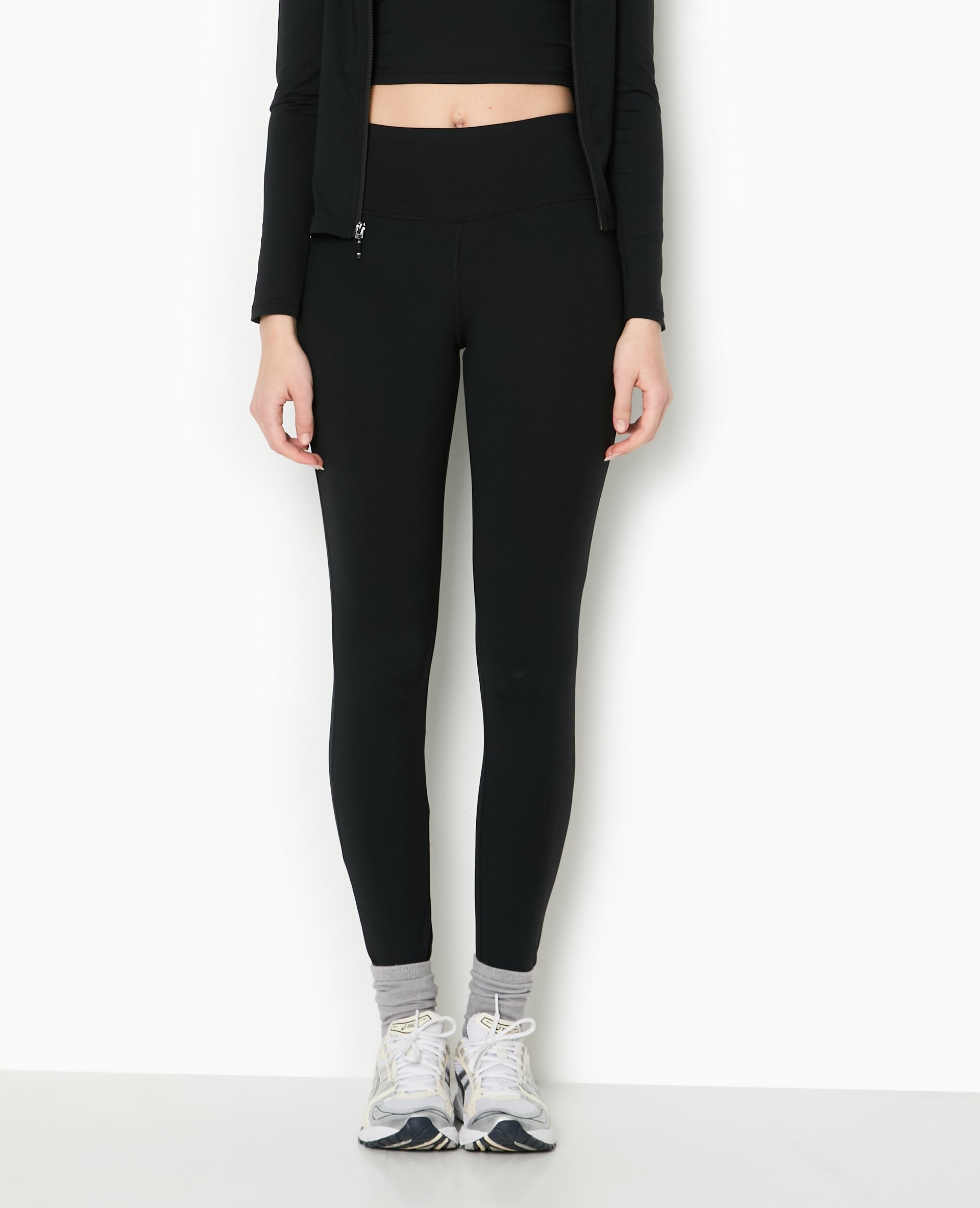 Legging en maille extensible et sculptante