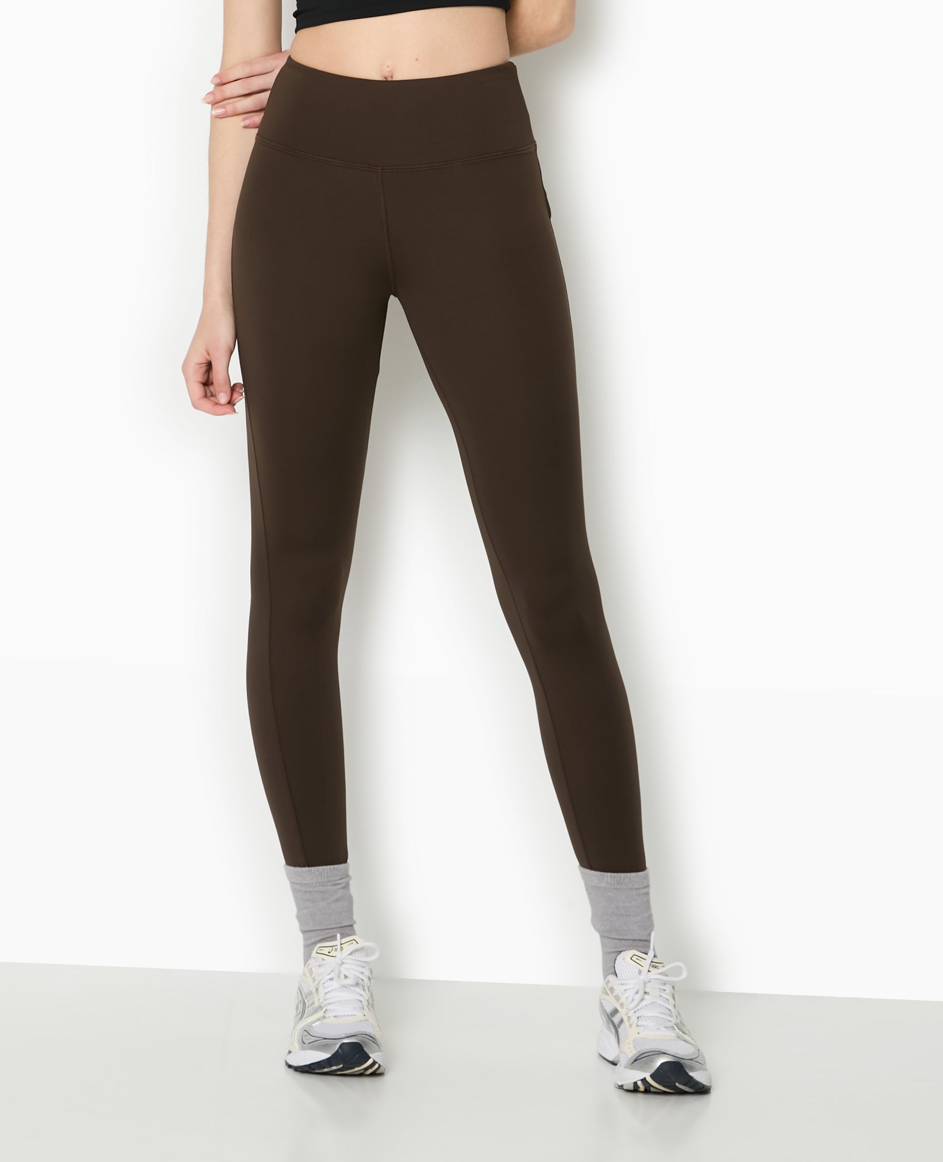 Legging en maille extensible et sculptante