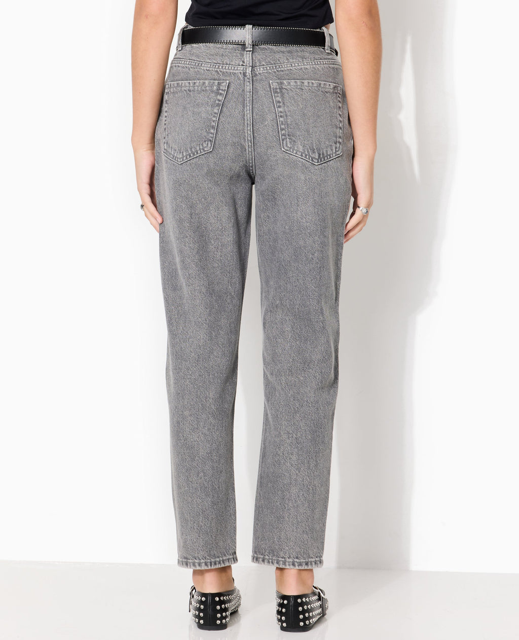 J80-1 / Jean mom taille haute