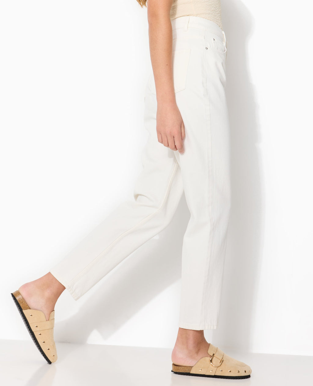 J80-1 / Jean mom taille haute