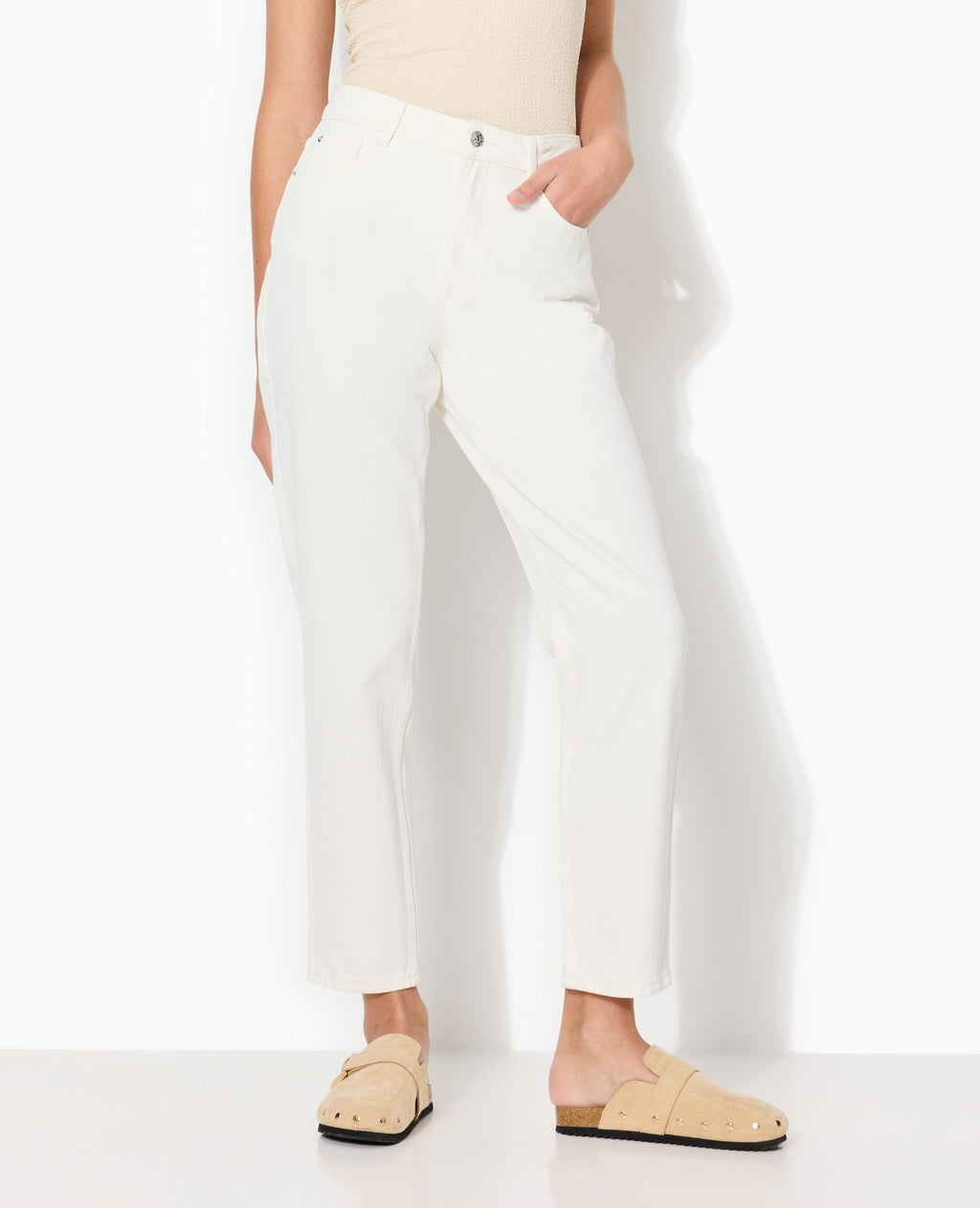 J80-1 / Jean mom taille haute