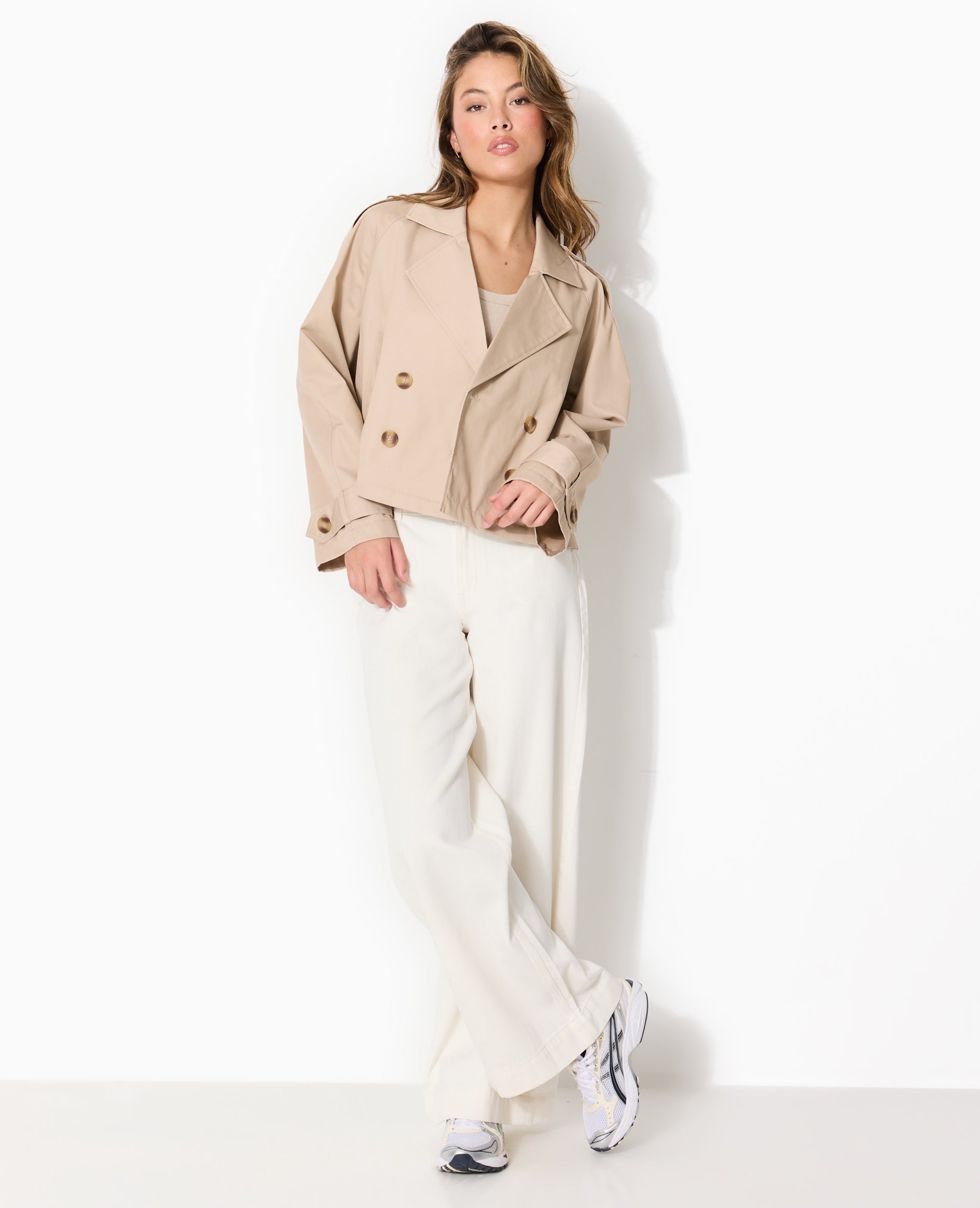 Jean wide taille haute