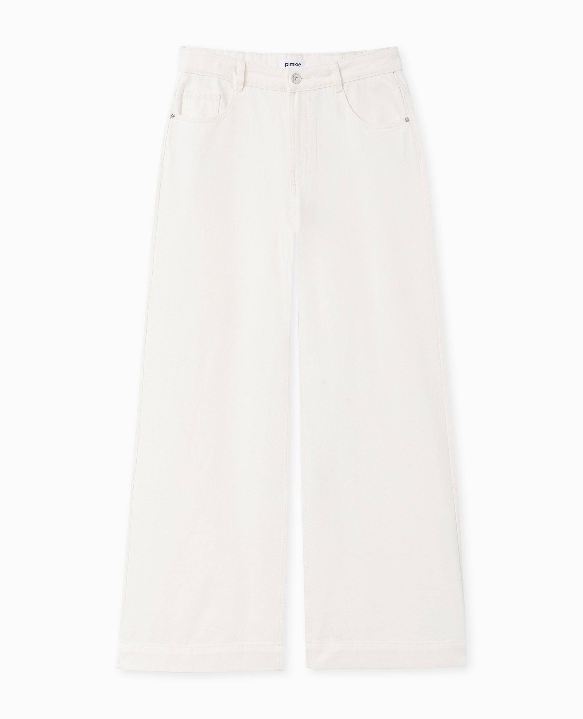 Jean wide taille haute