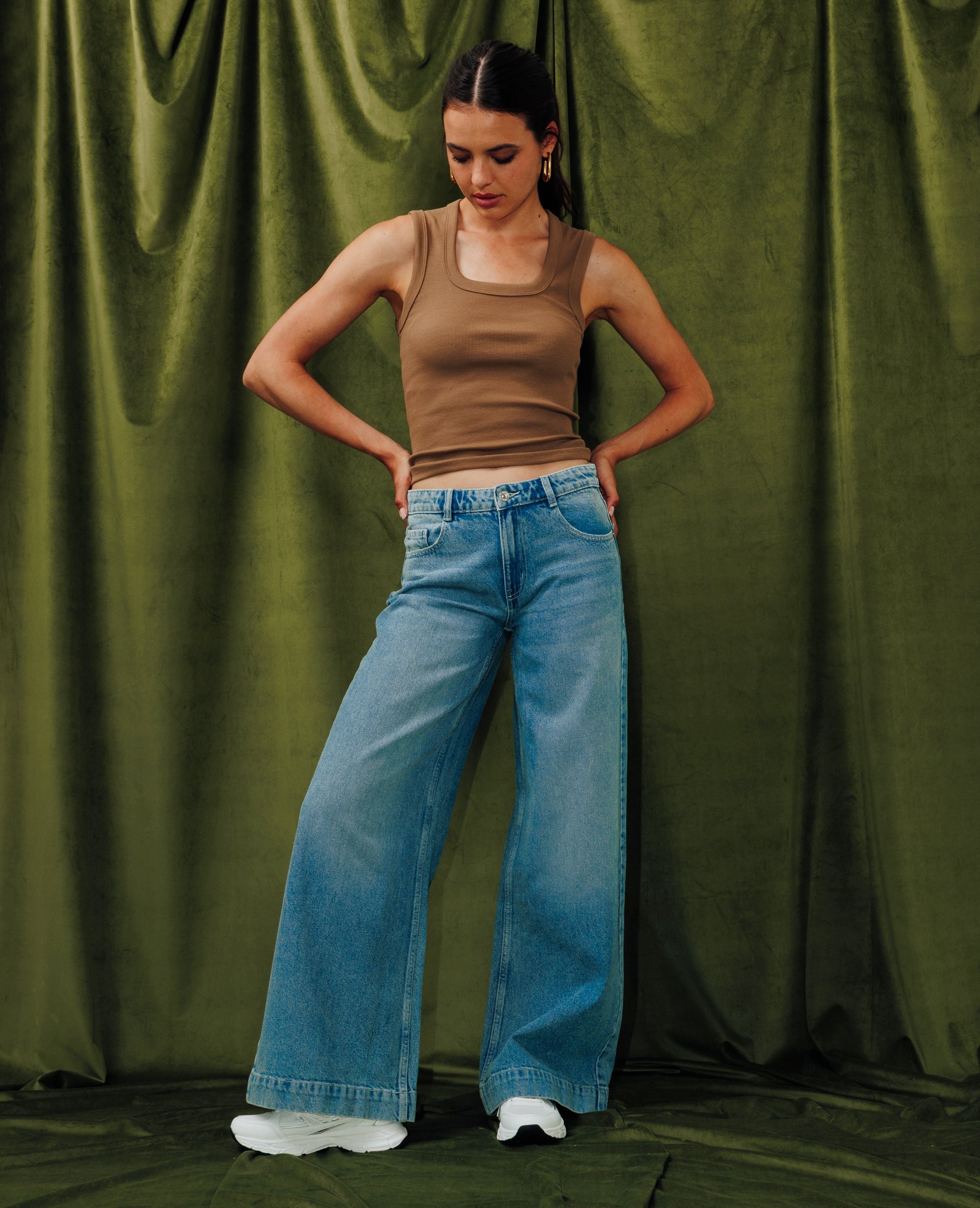Jean wide taille medium