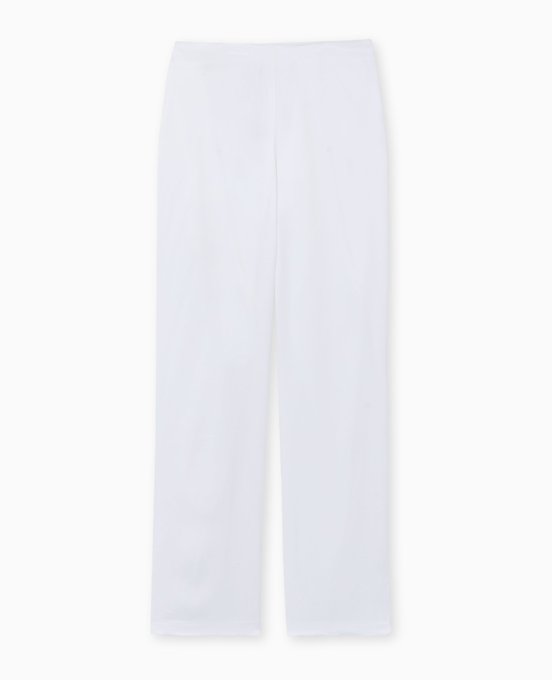 Pantalon droit en satin