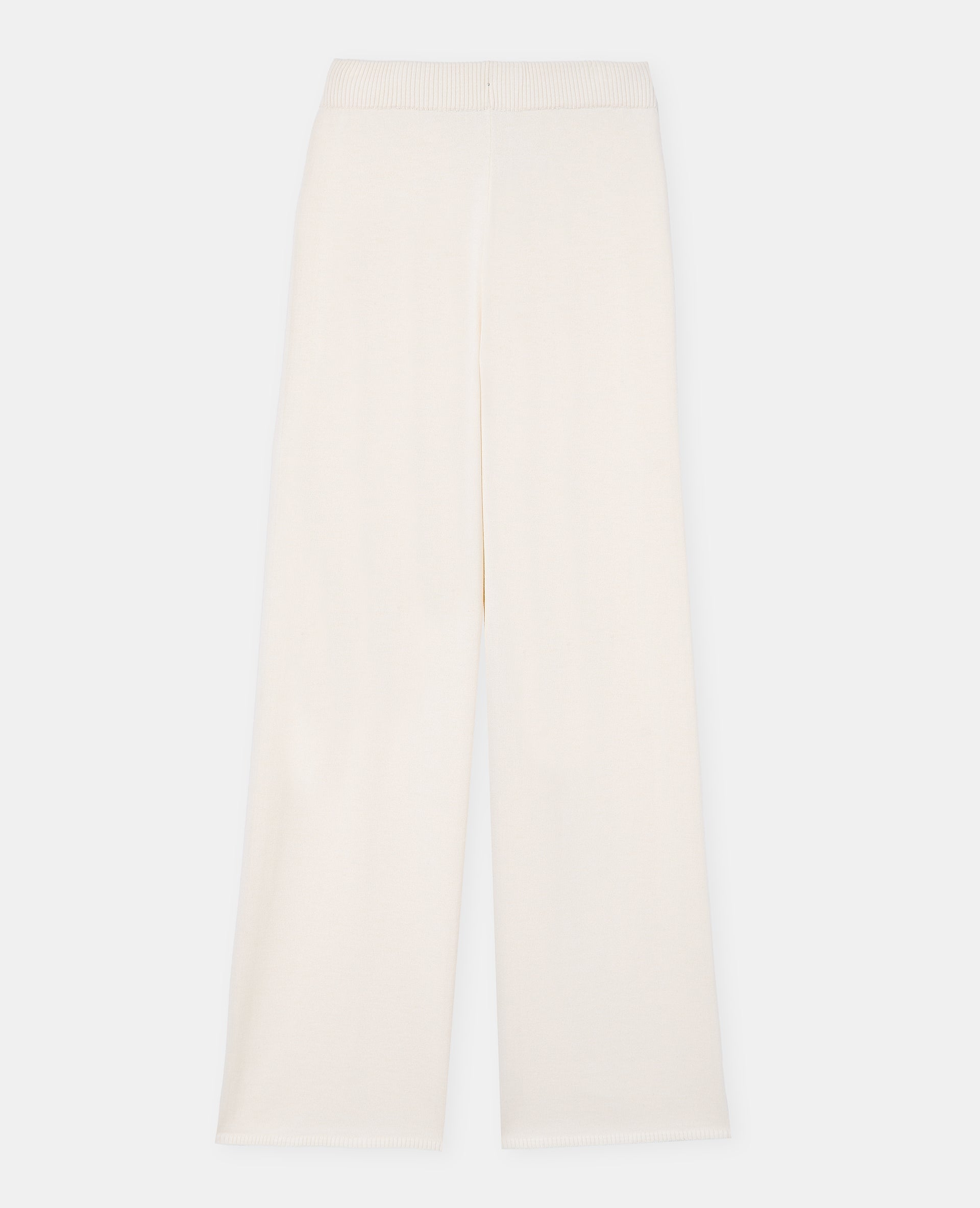 Pantalon droit en maille
