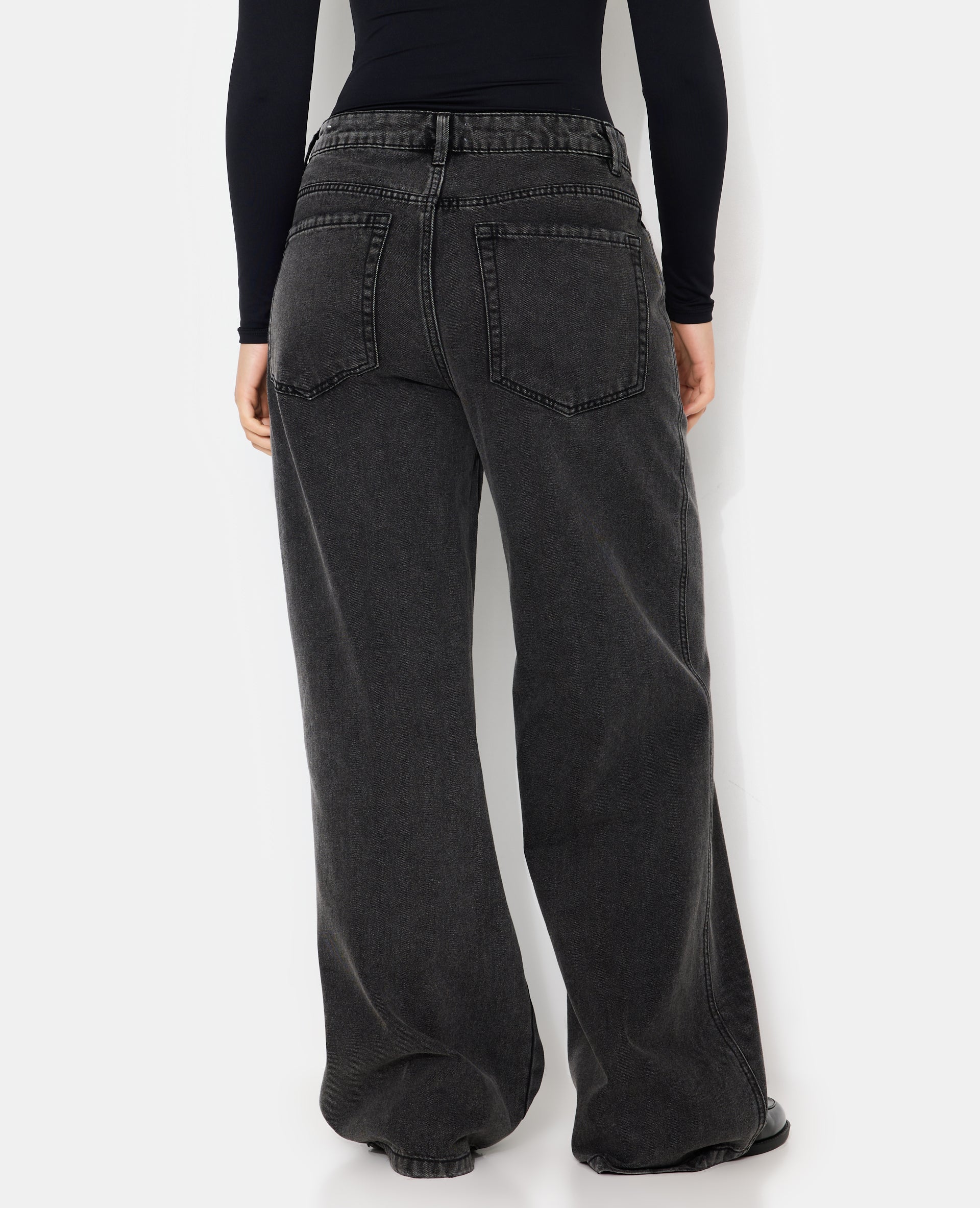 J99-3 / Jean baggy taille basse