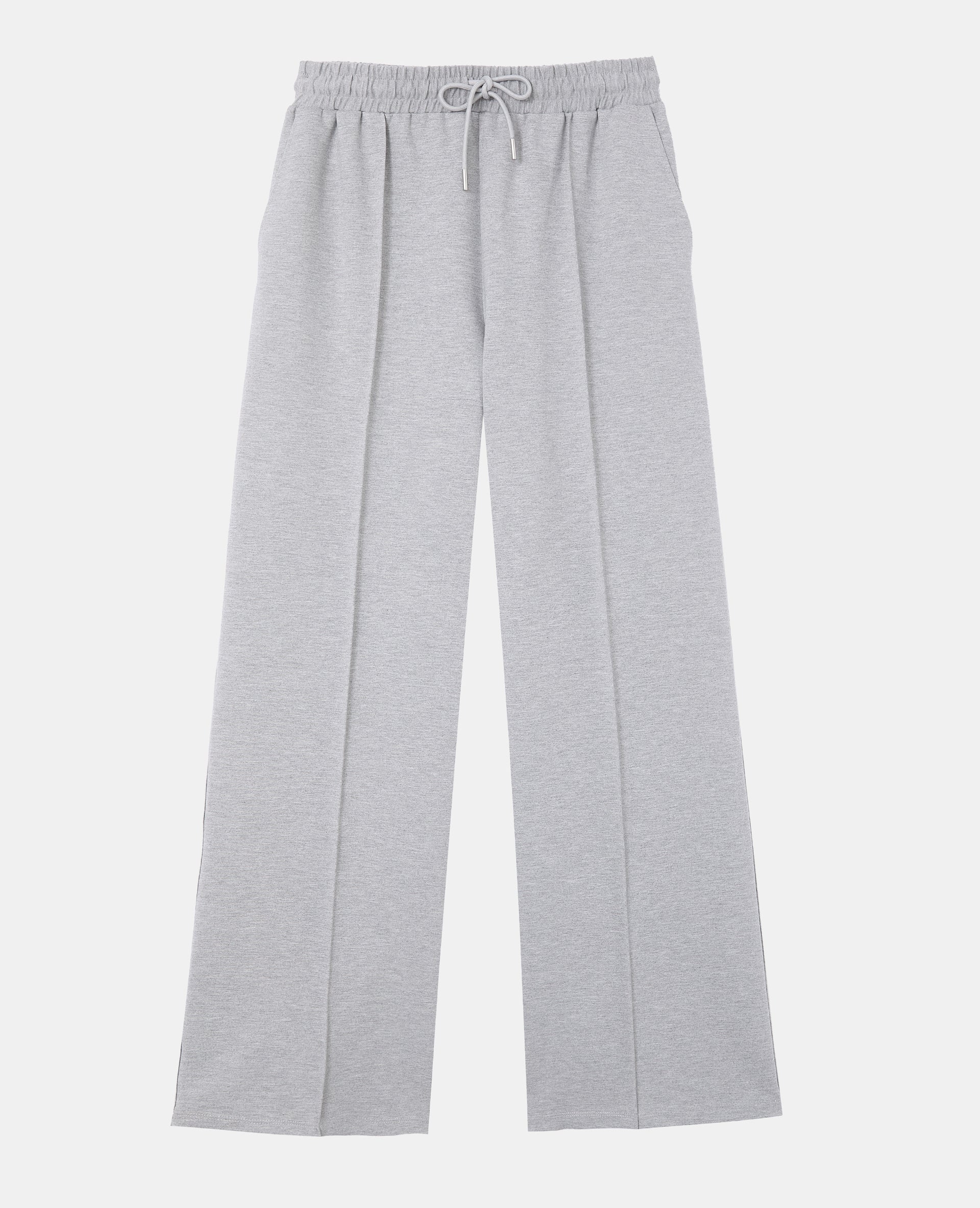 Pantalon esprit sport avec pinces et liserés