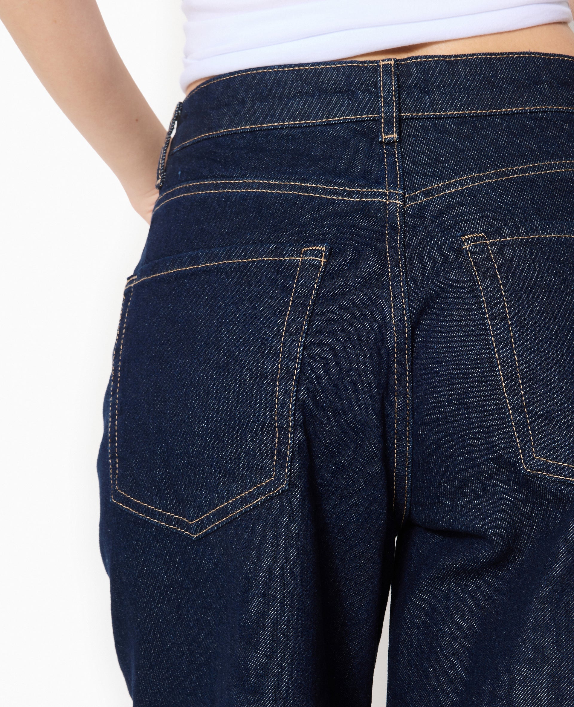 Bermuda en jean taille medium
