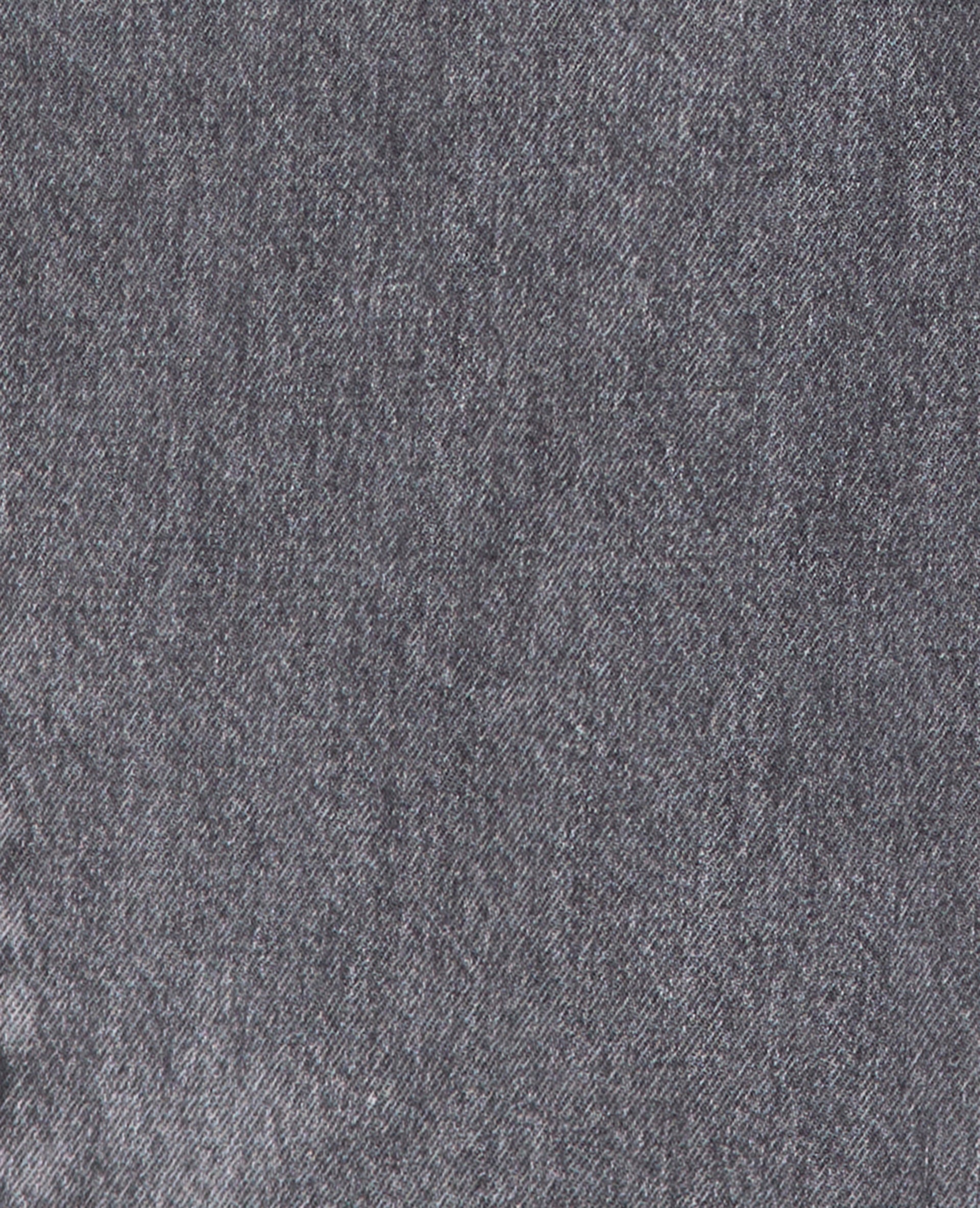 Jean barrel taille medium avec plis fantaisie