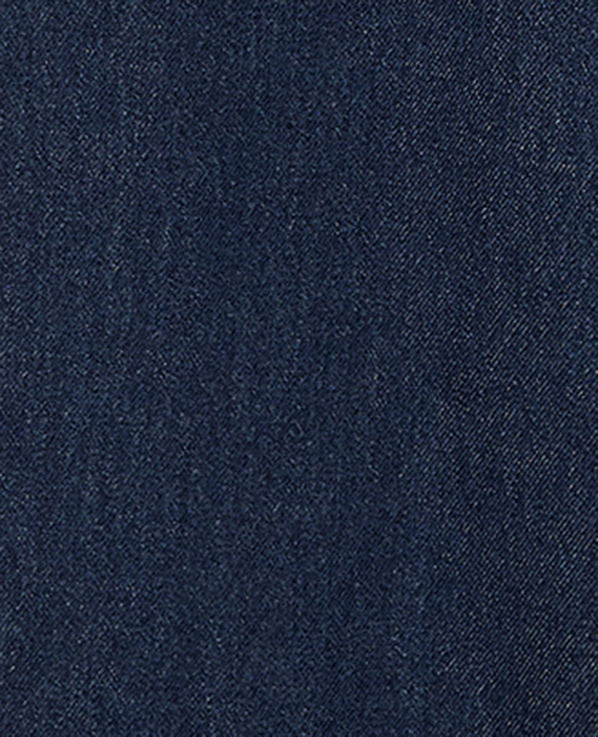 Jean straight taille haute avec grands revers