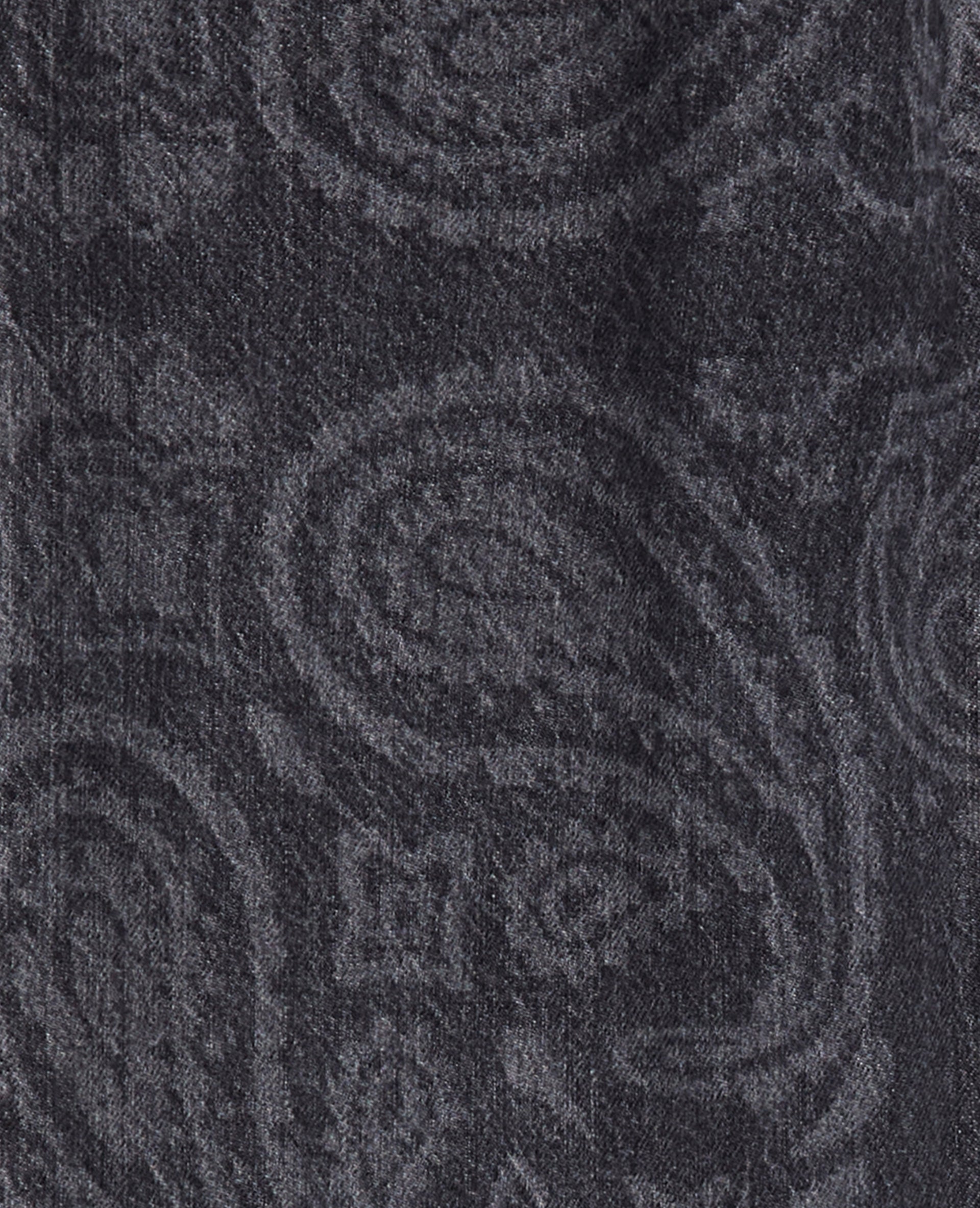 Jean straight taille haute avec motifs bandana