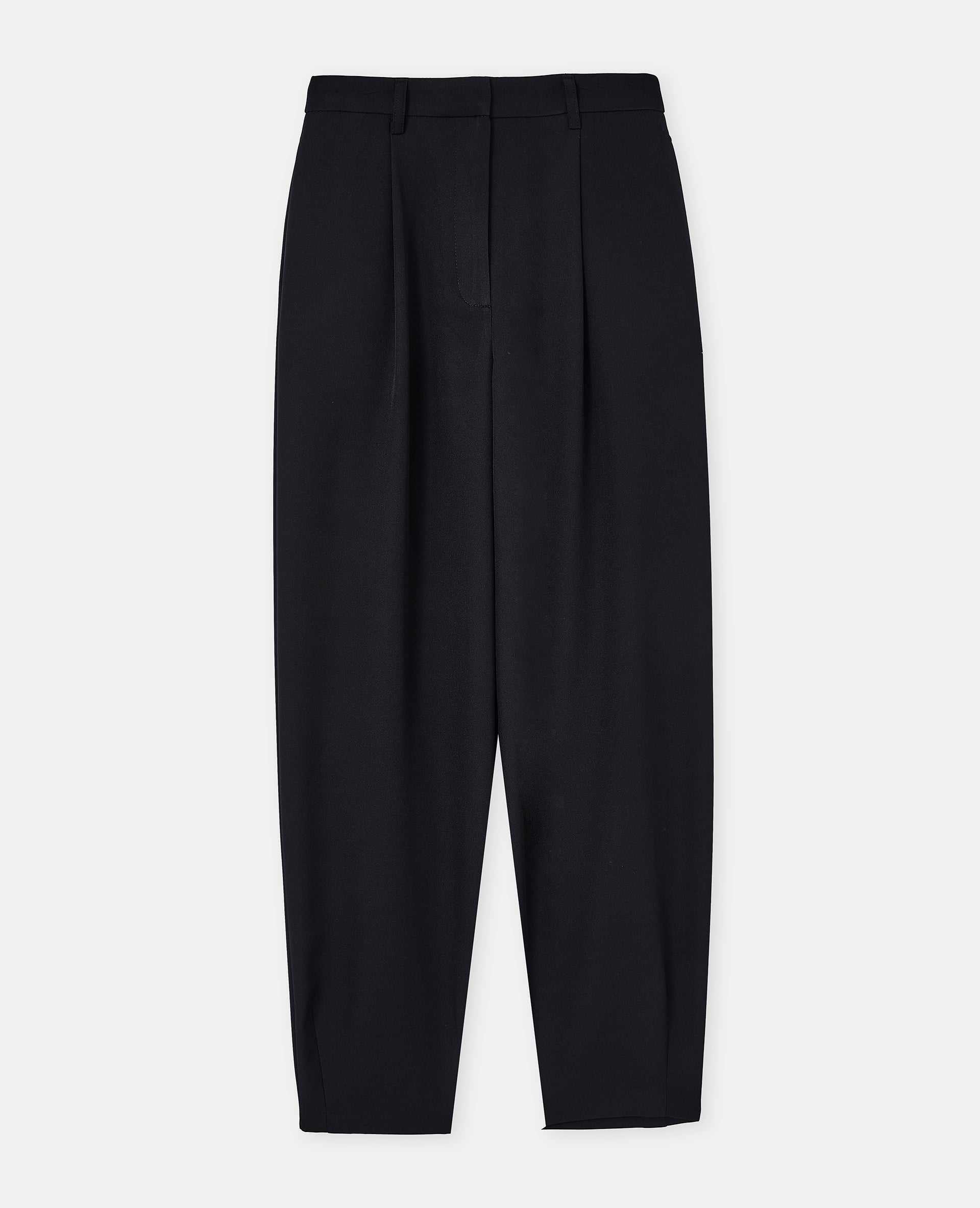 Pantalon barrel city taille haute