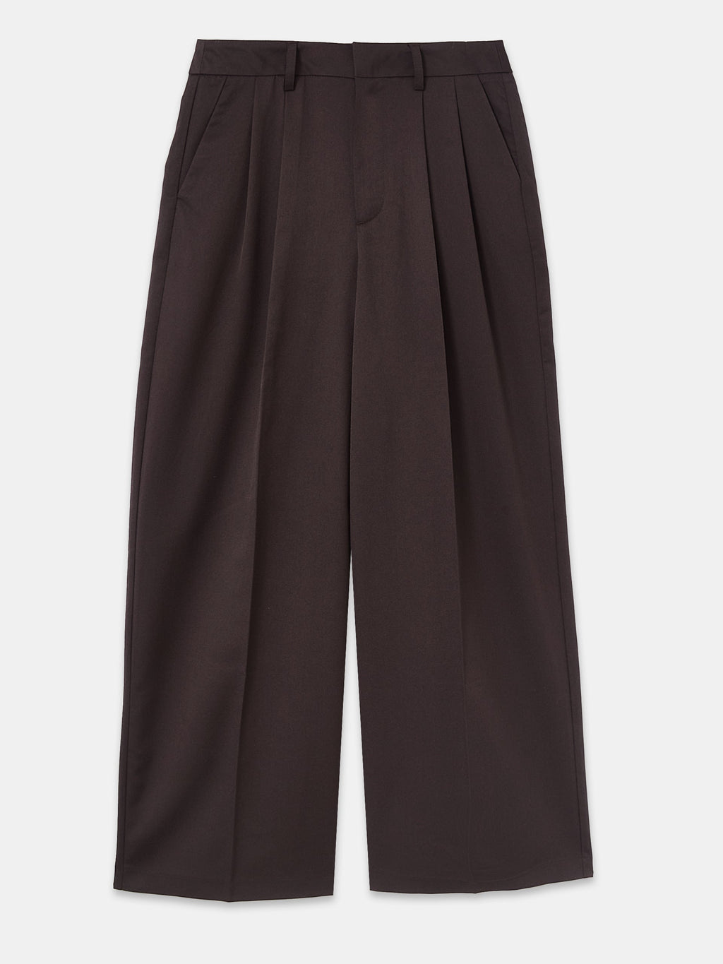 Pantalon city large avec pinces