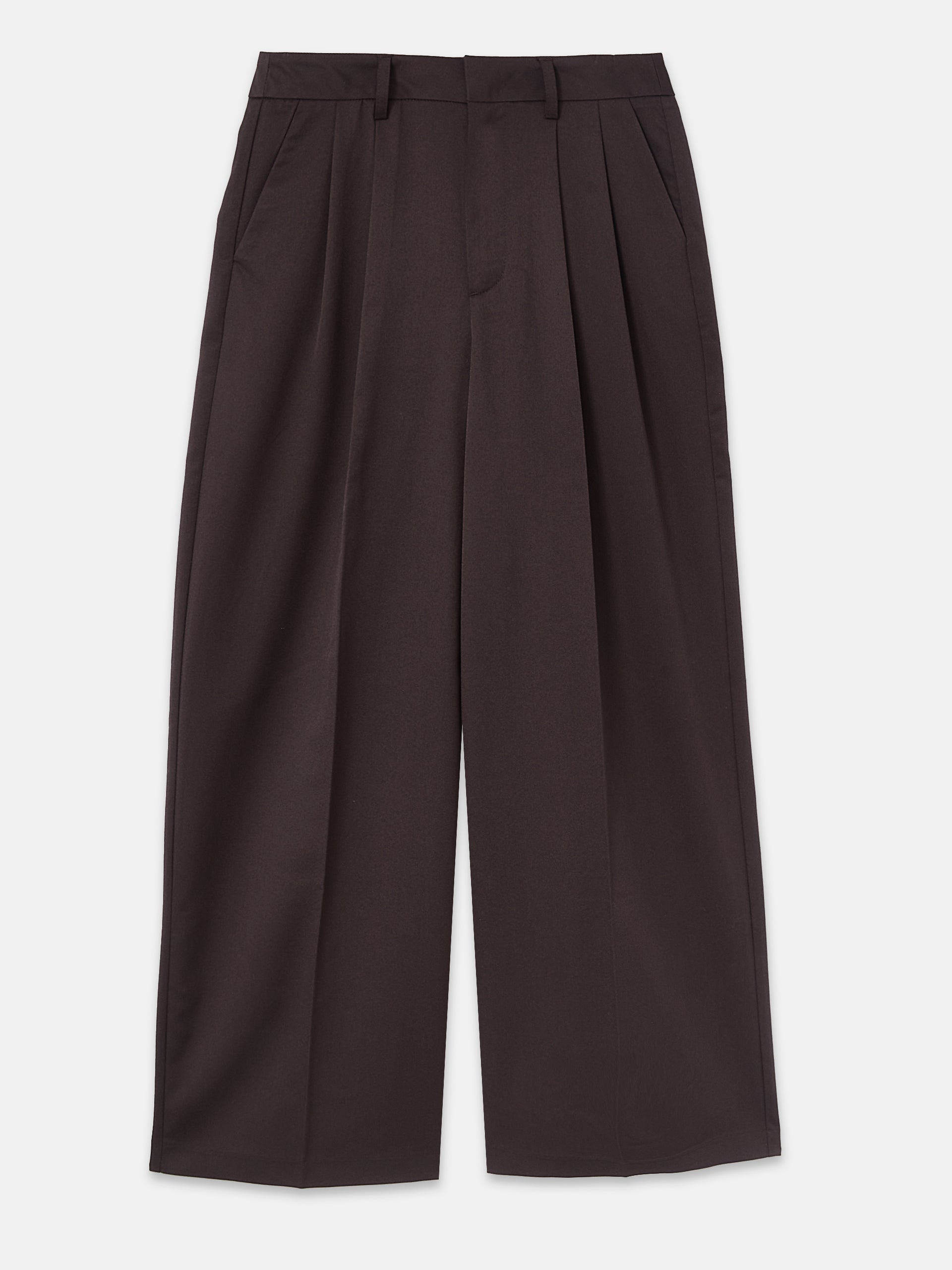 Pantalon city large avec pinces