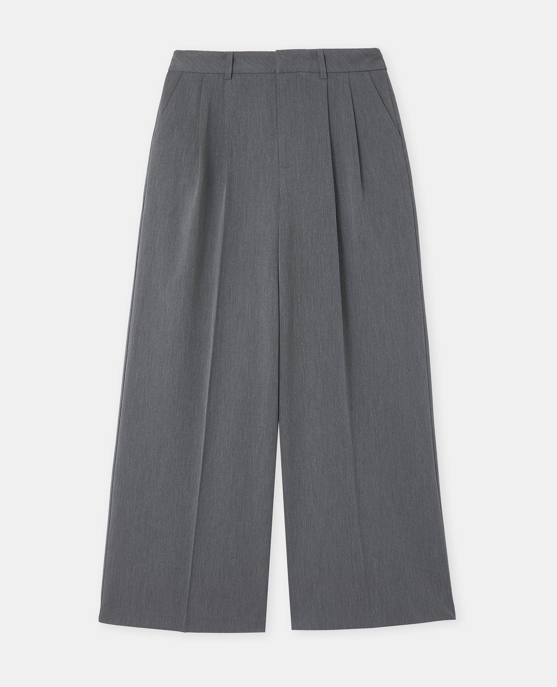 Pantalon city large avec pinces