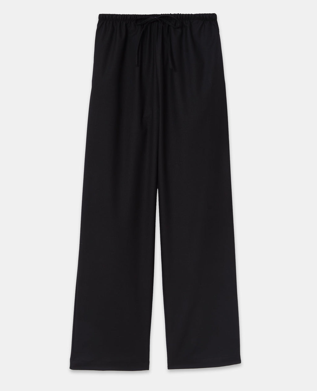 Pantalon droit avec ceinture élastiquée