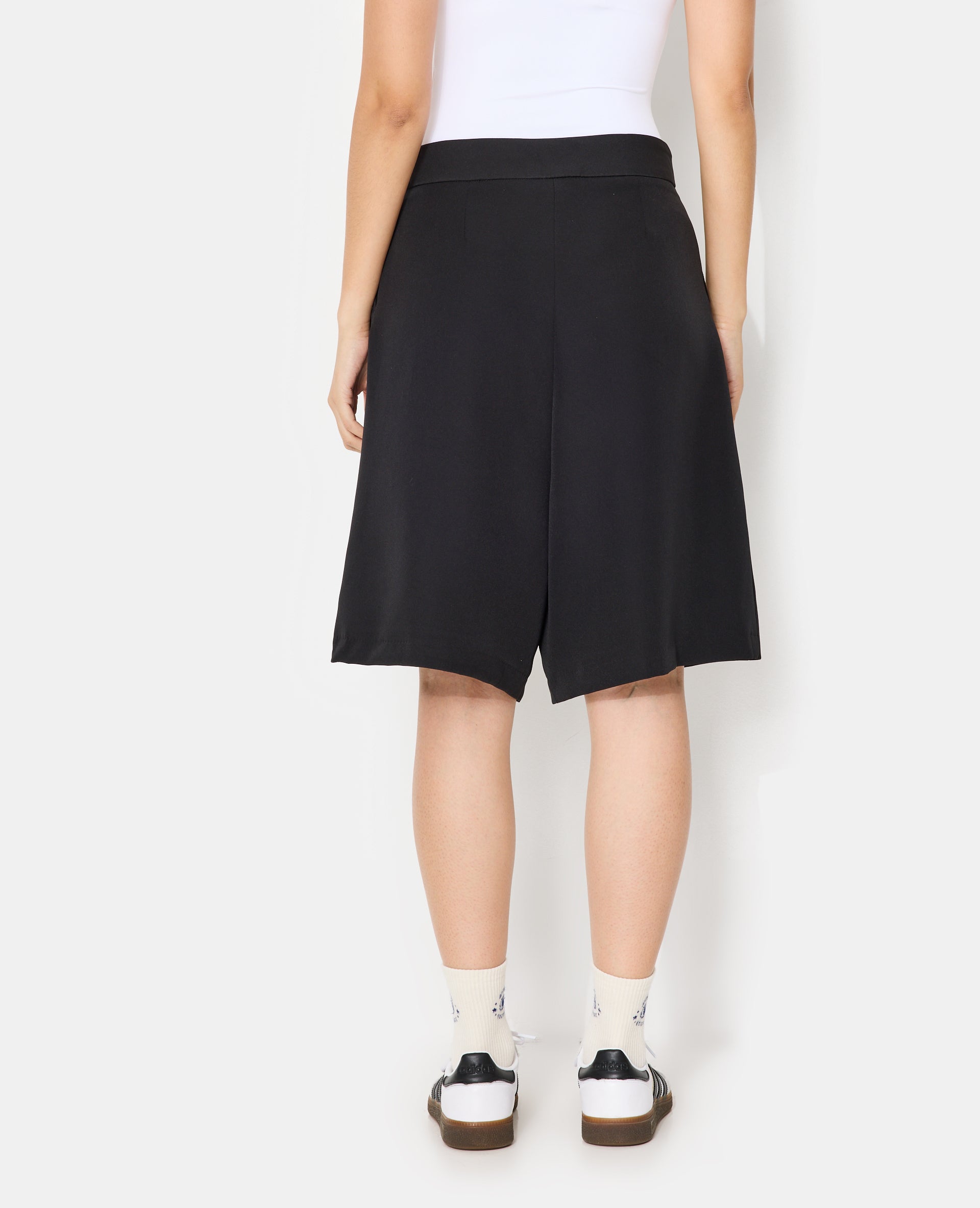 Bermuda city façon jupe-culotte