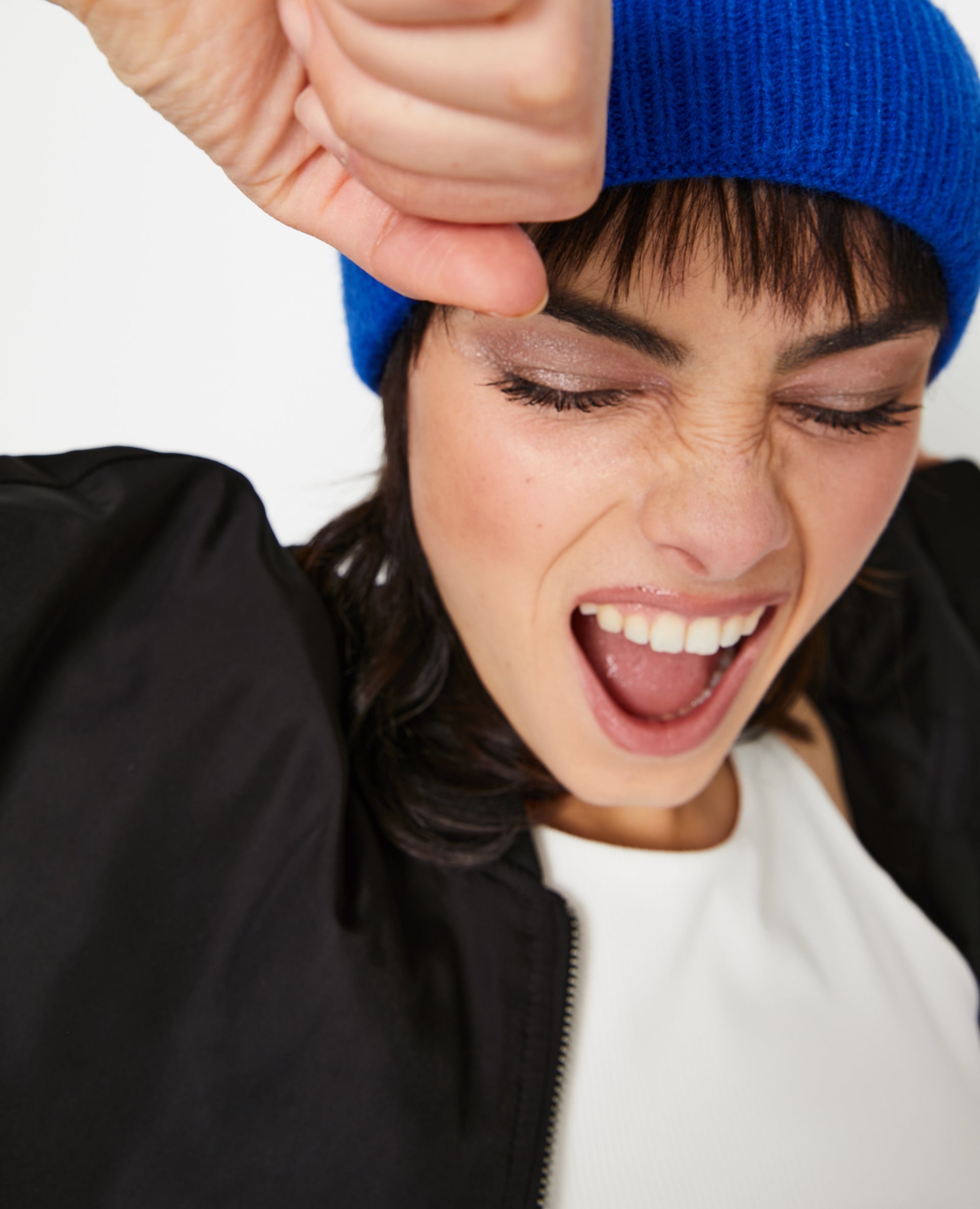 Bombers oversize avec fronces dos et manches