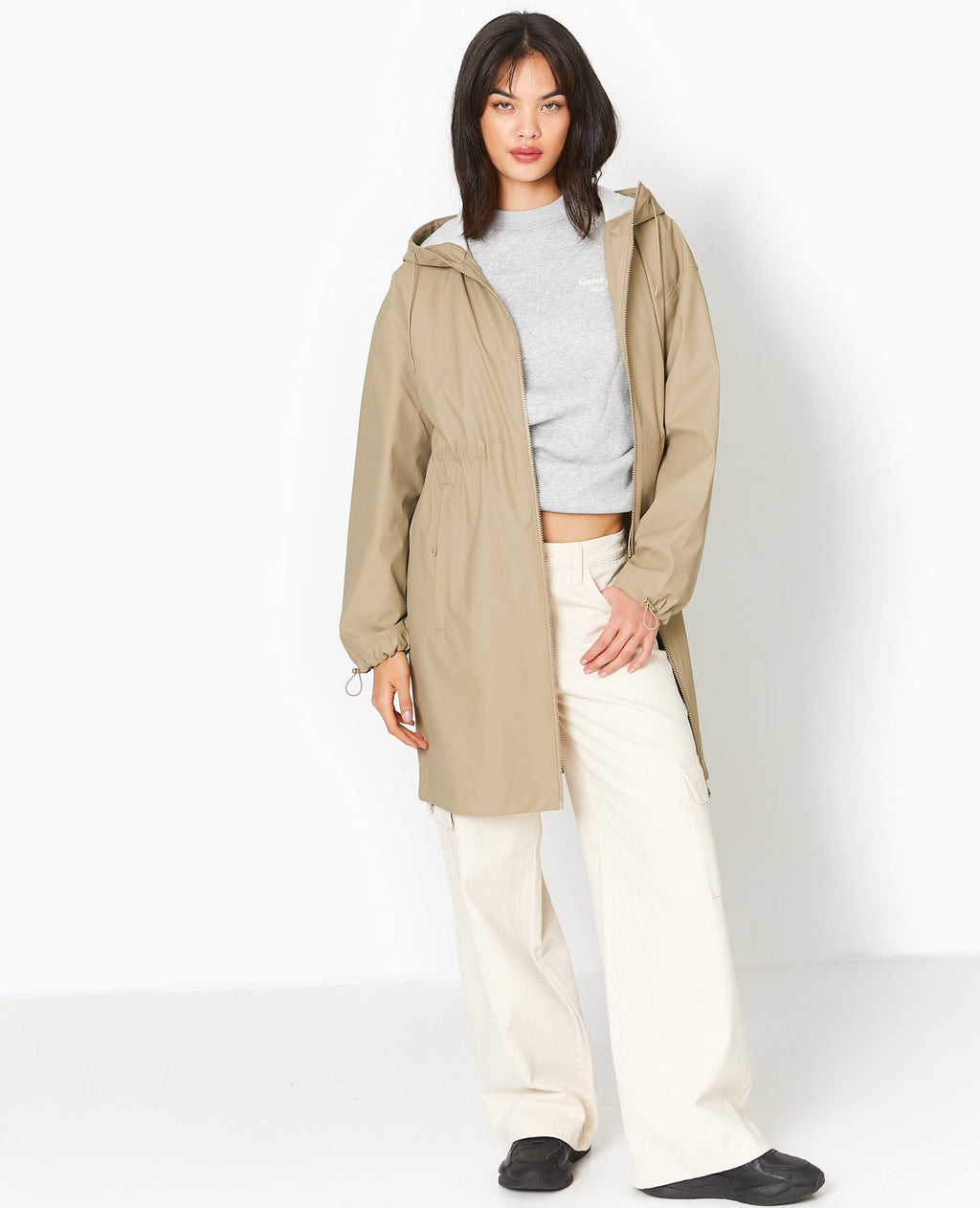 Manteau de pluie avec capuche