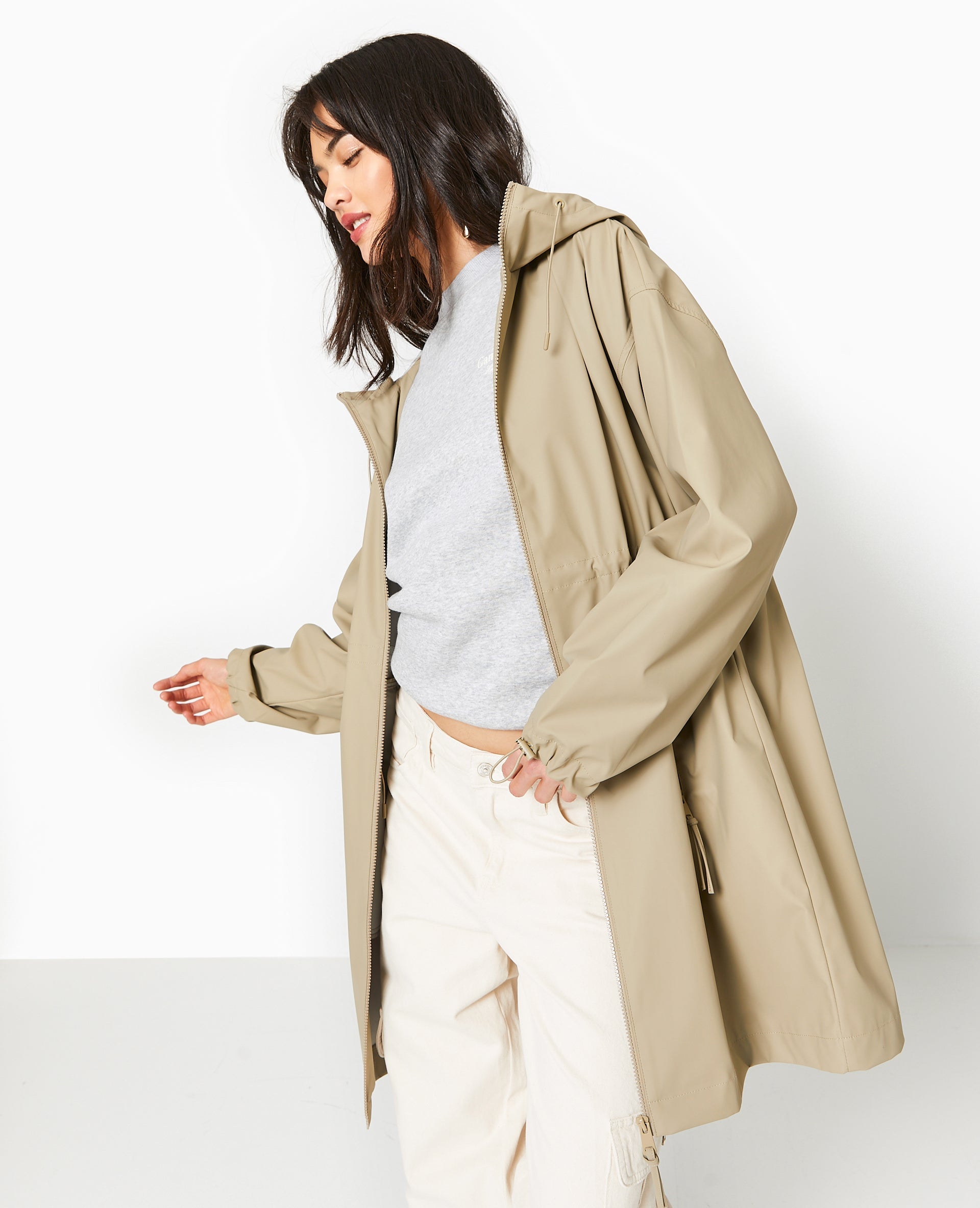 Manteau de pluie avec capuche