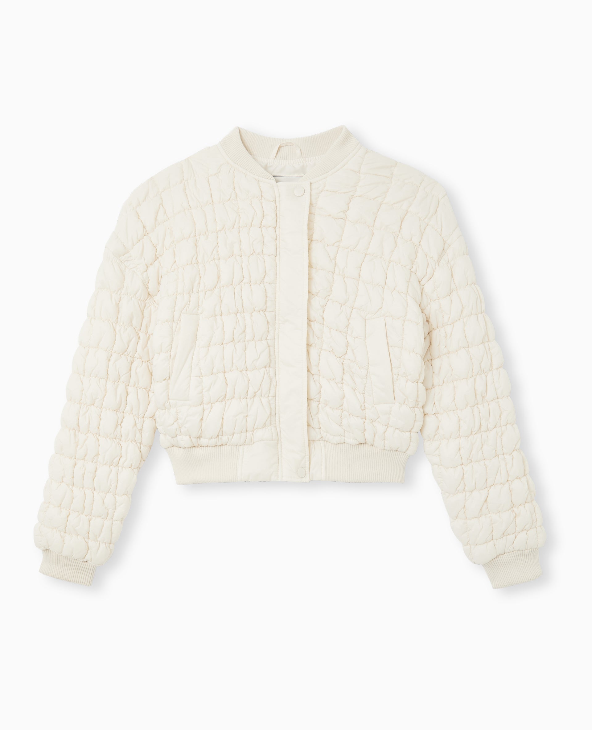 Blouson matelassé forme bomber