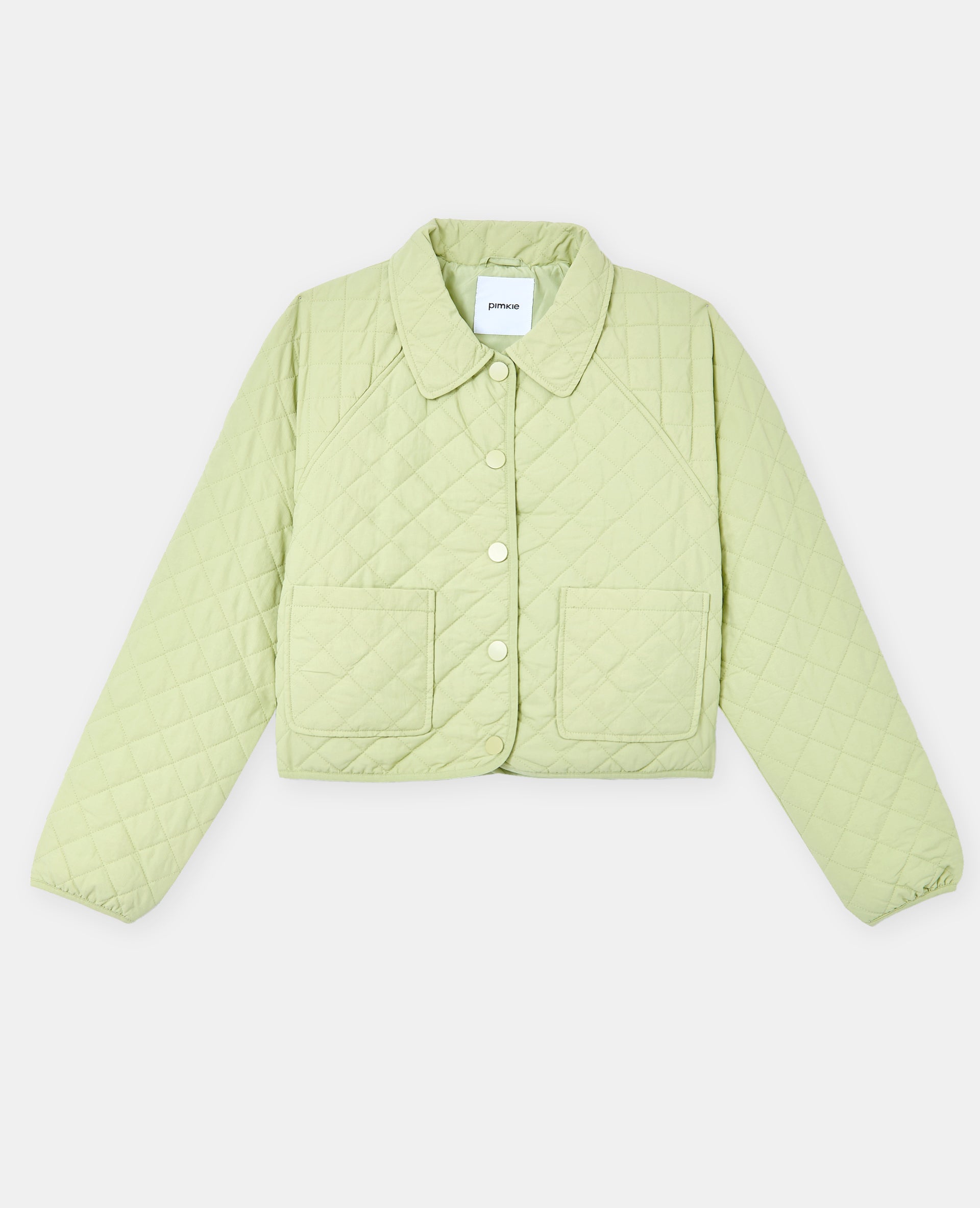 Blouson matelassé avec col et poches