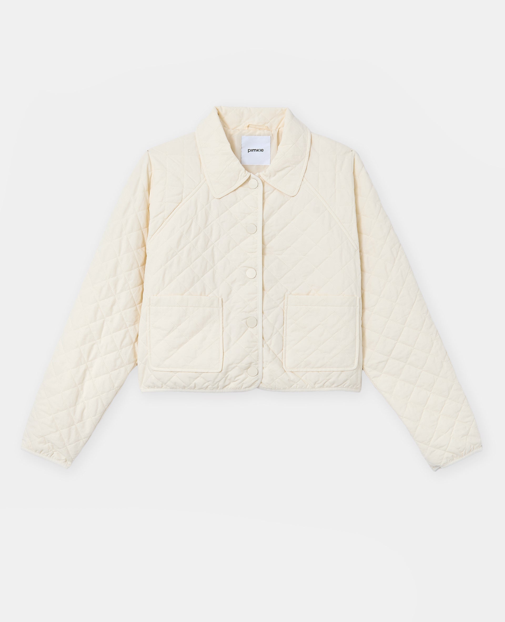 Blouson matelassé avec col et poches