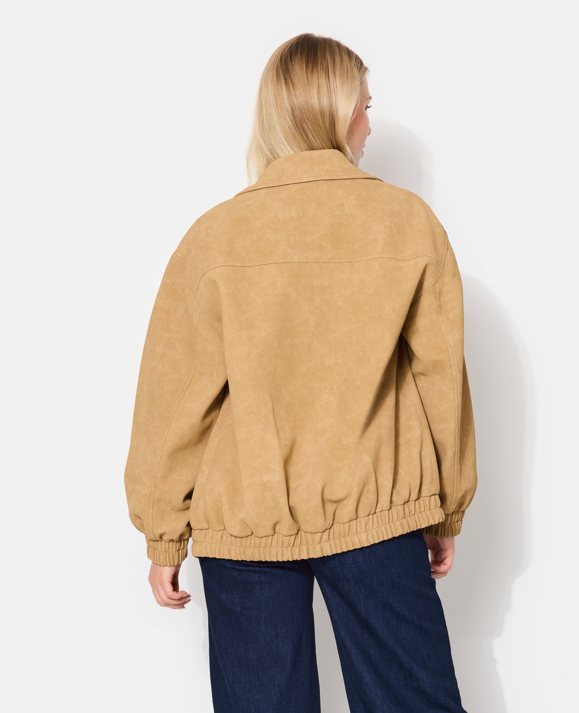 Blouson en suédine