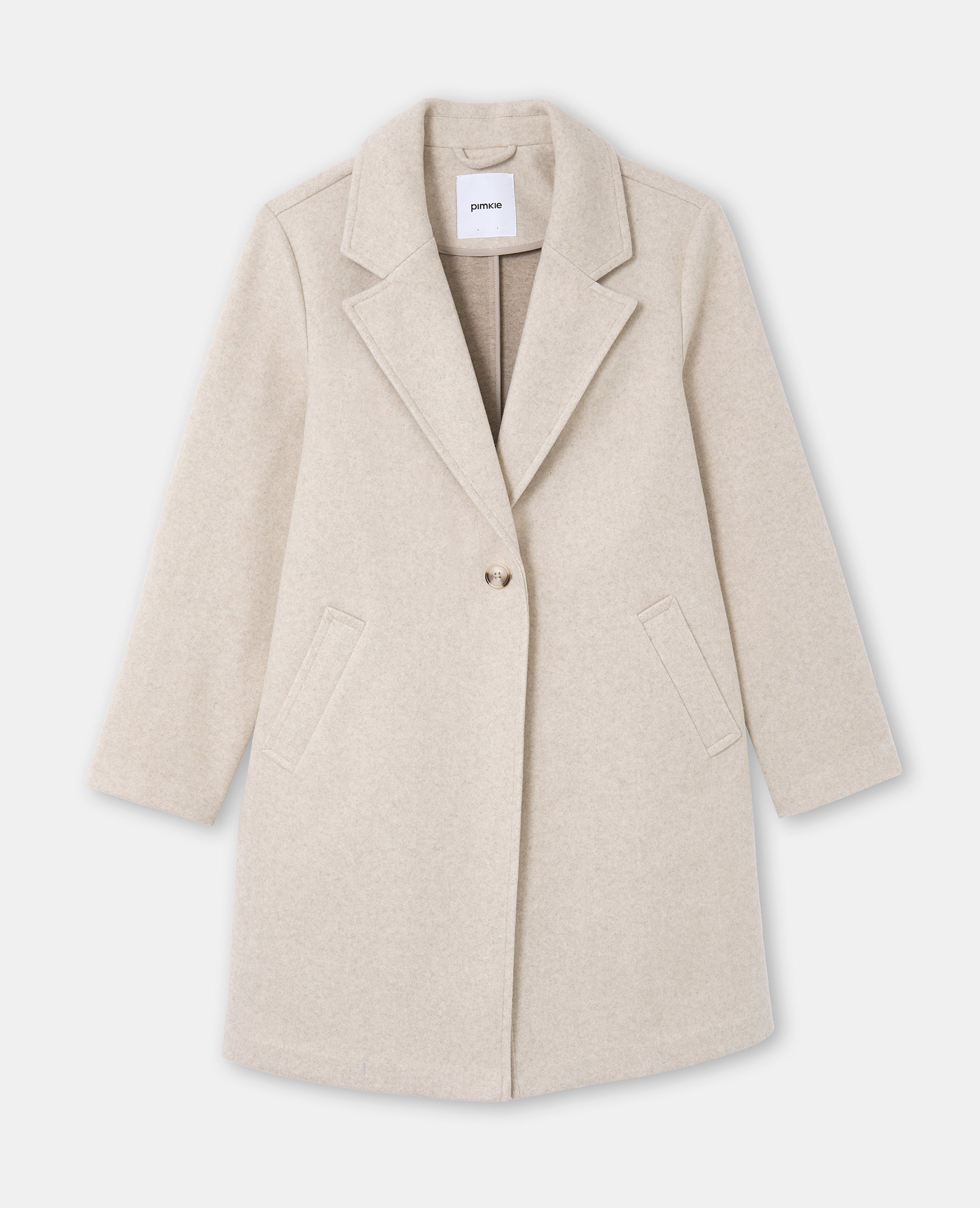 Manteau façon de drap de laine