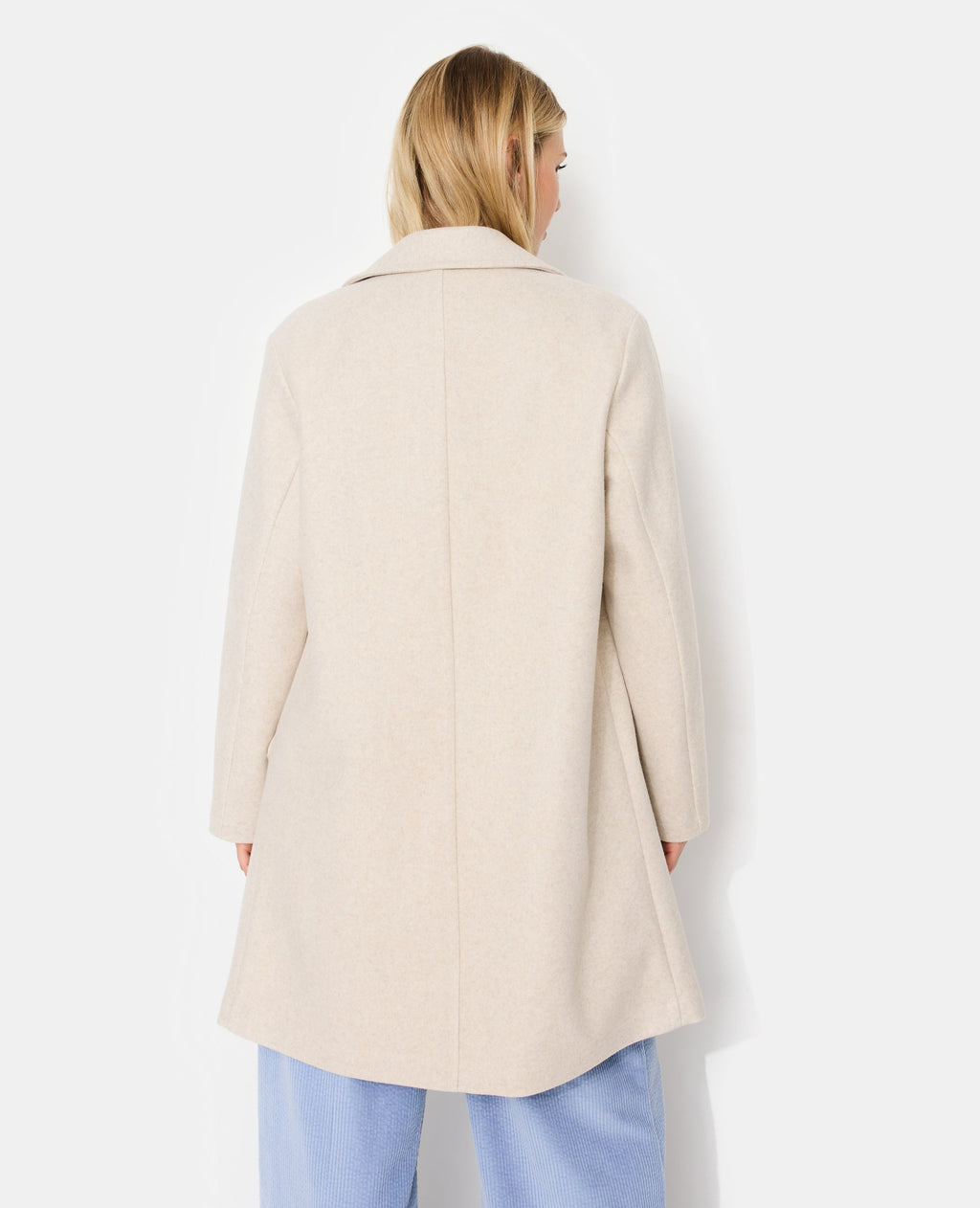 Manteau façon de drap de laine